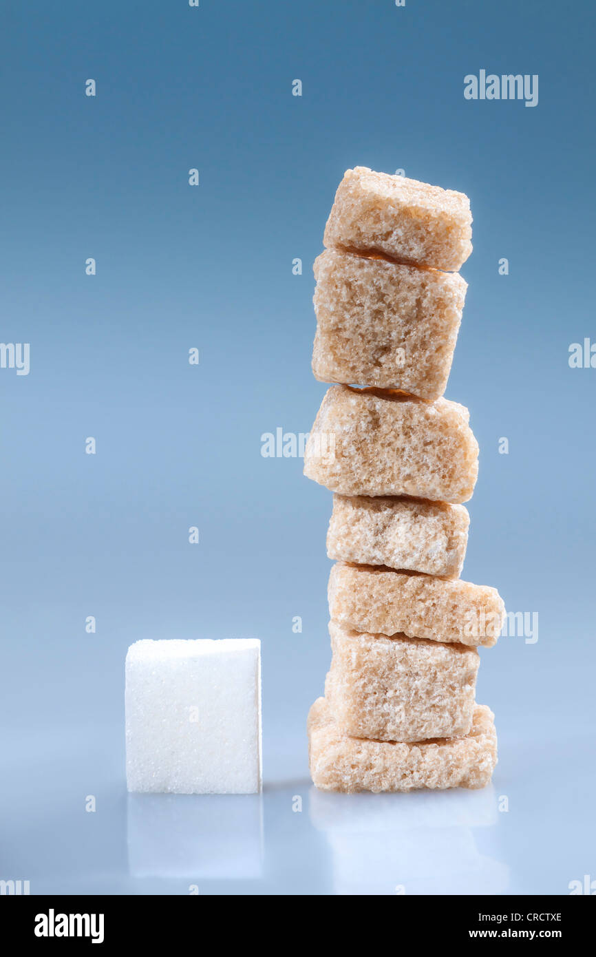 Carbohydrates white brown hires stock photography and images Alamy