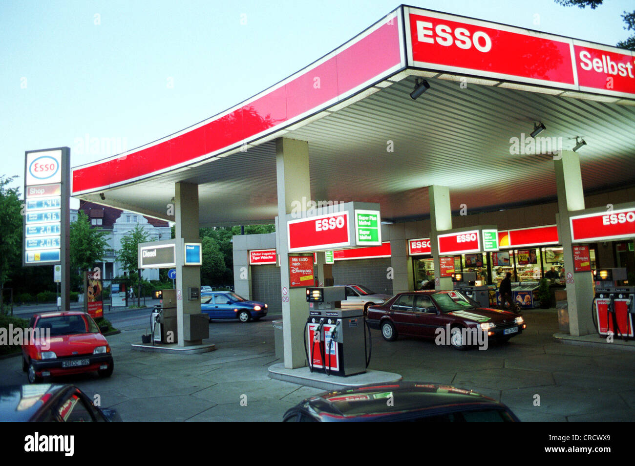 Esso Petrol Station Stock Photos & Esso Petrol Station Stock Images Alamy
