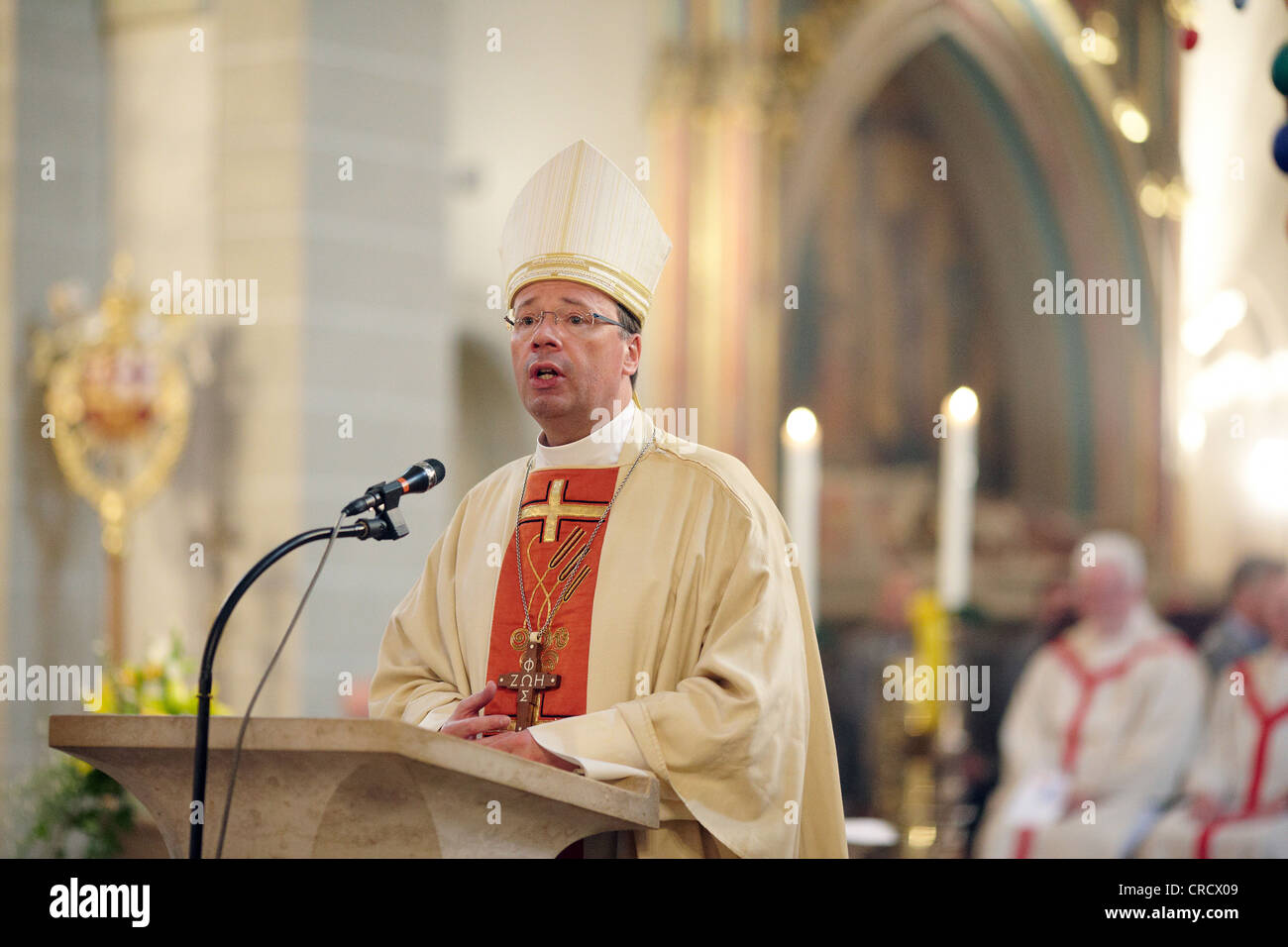 The Bishop of Trier, Stephan Ackermann, Koblenz, Rhineland-Palatinate, Germany, Europe Stock Photo