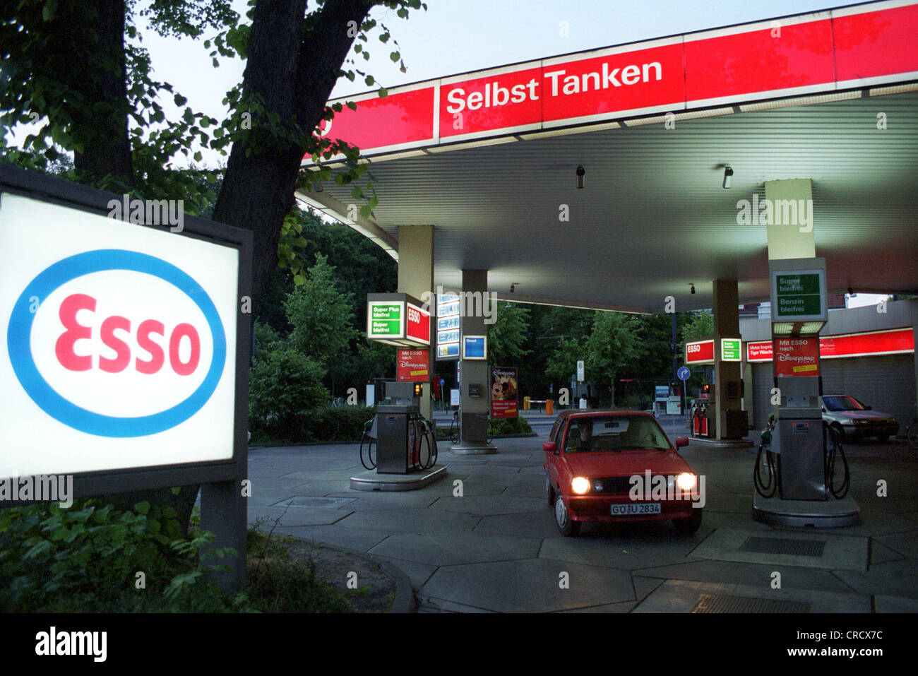 Esso Petrol Station Stock Photos & Esso Petrol Station Stock Images Alamy