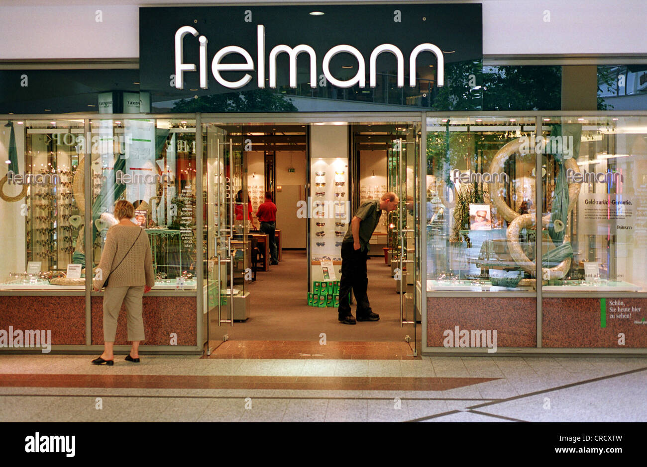 Branch of the optical chain Fielmann Stock Photo - Alamy