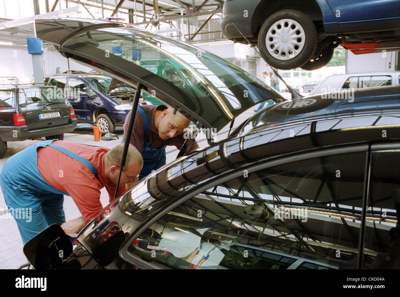 VW dealer in Berlin Stock Photo Alamy