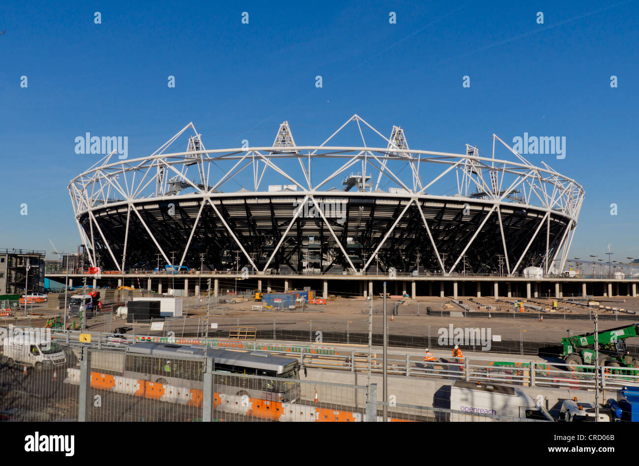 Olympic stadium, Olympic Parc, Stratford, London, England, UK, Europe Stock Photo