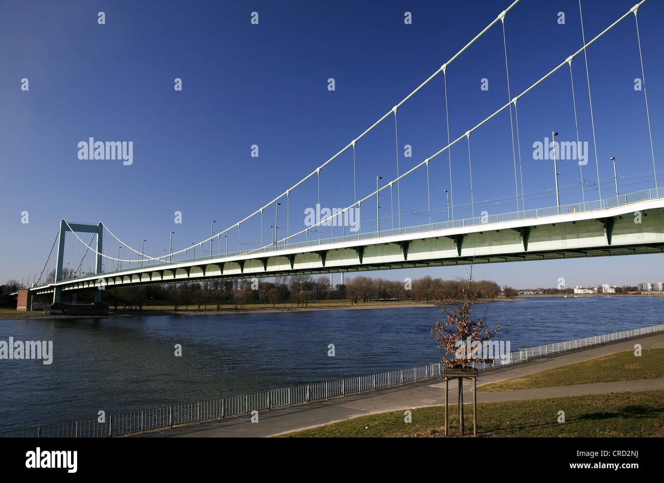 Muelheim Bridge, Koeln-Muelheim, Cologne, North Rhine-Westphalia, Germany, Europe Stock Photo