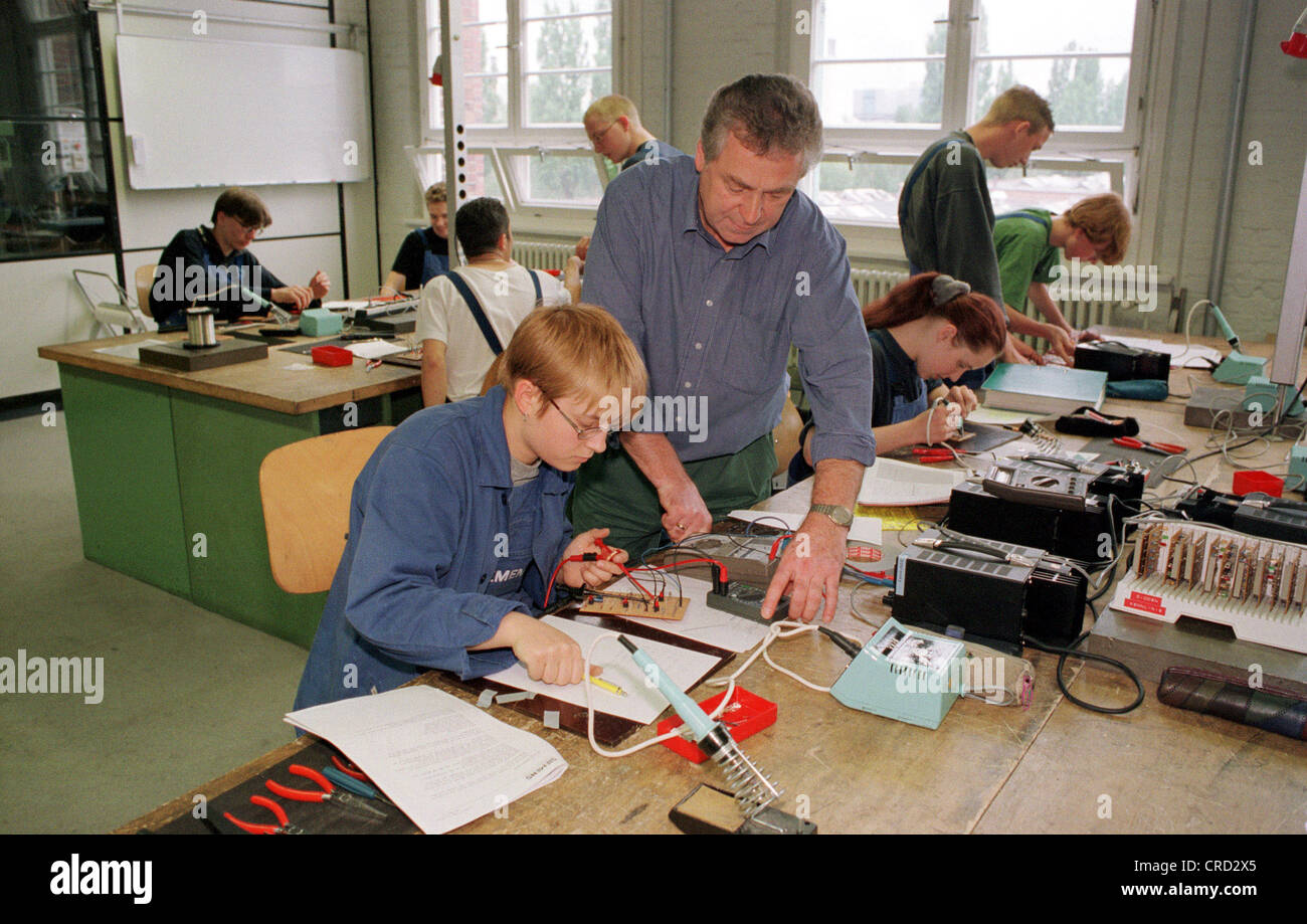 Training center Siemens AG Berlin Stock Photo Alamy