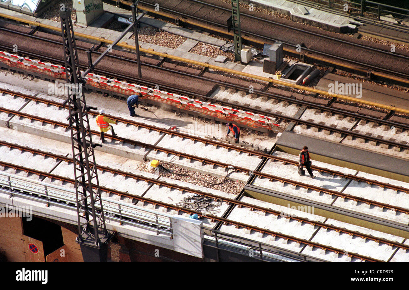 Construction on Gleiskoerper Stock Photo - Alamy