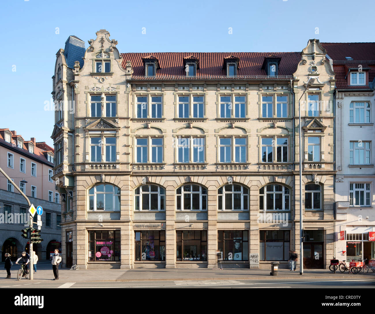 Commercial Building On The Juri Gagarin Ring Erfurt Thuringia Stock Photo Alamy