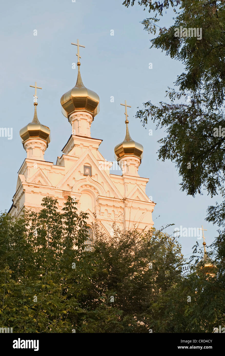 Holy Shroud Monastery, Univerytetska Street, Kharkiv, Ukraine, Europe Stock Photo