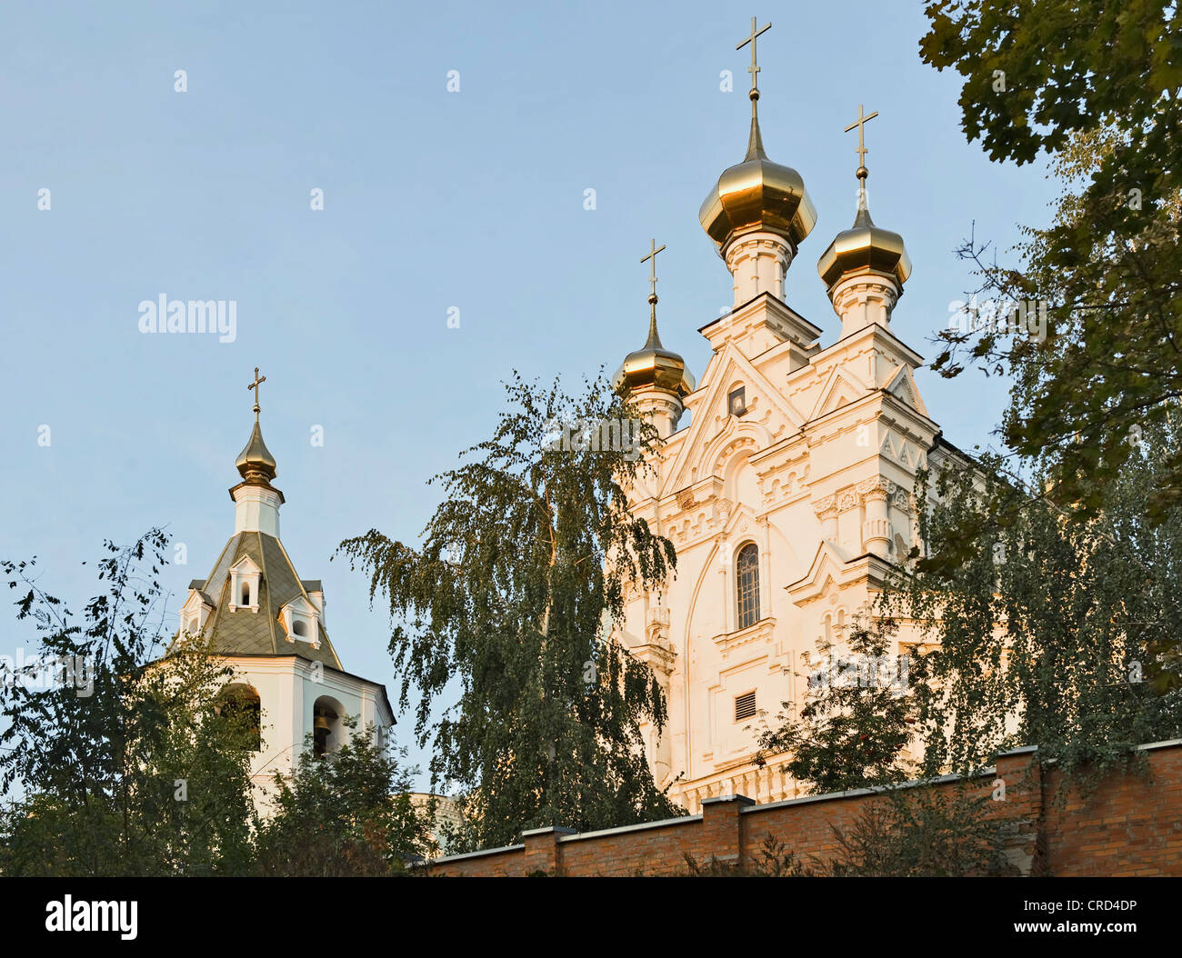 Holy Shroud Monastery, Univerytetska Street, Kharkiv, Ukraine, Europe Stock Photo