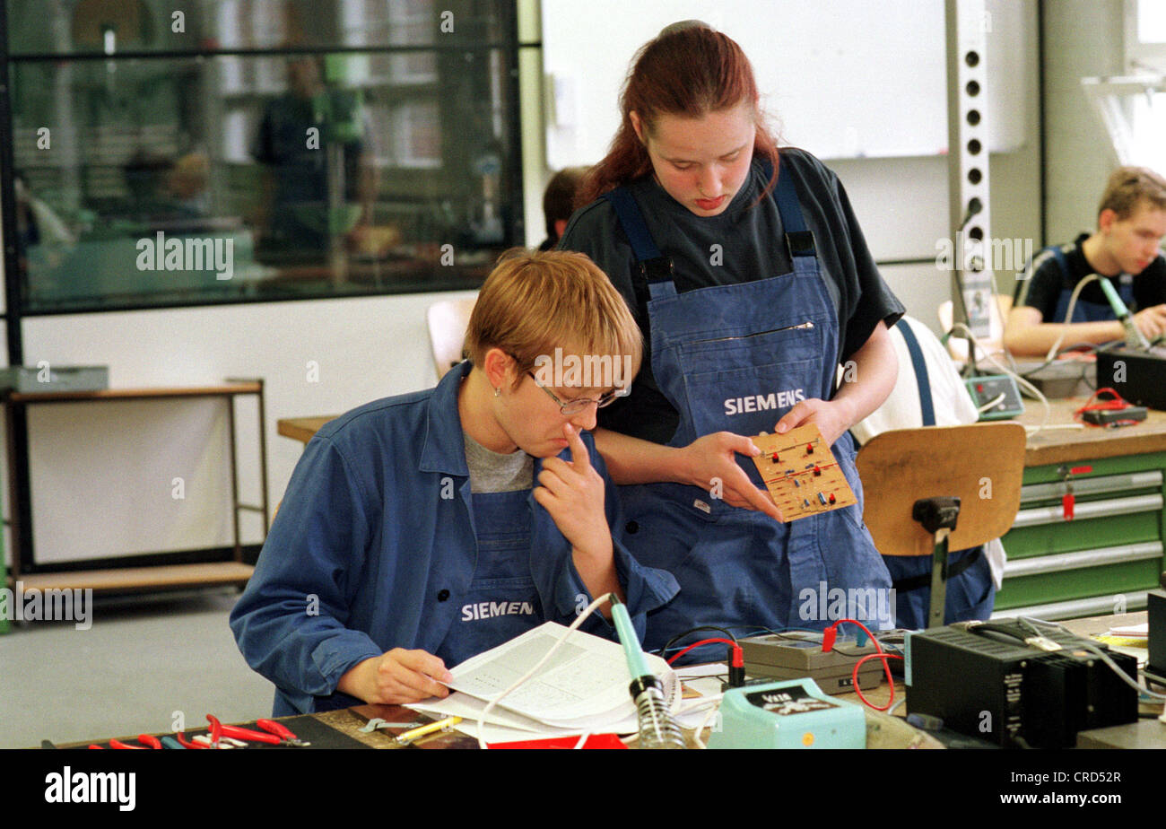 Training center Siemens AG Berlin Stock Photo Alamy
