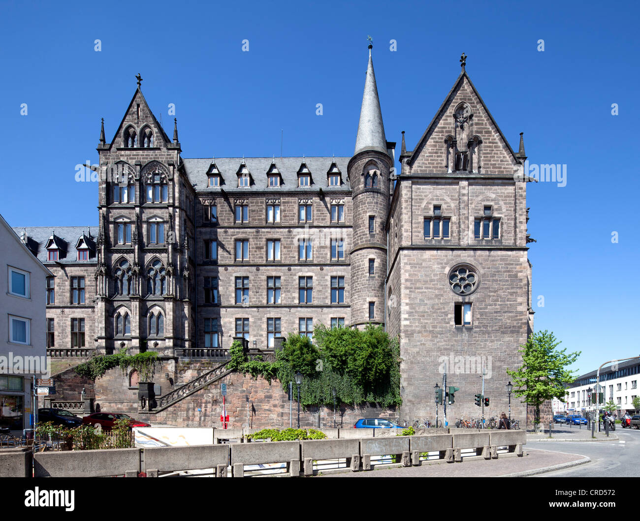 Old University, University Church, Marburg, Hesse, Germany, Europe, PublicGround Stock Photo