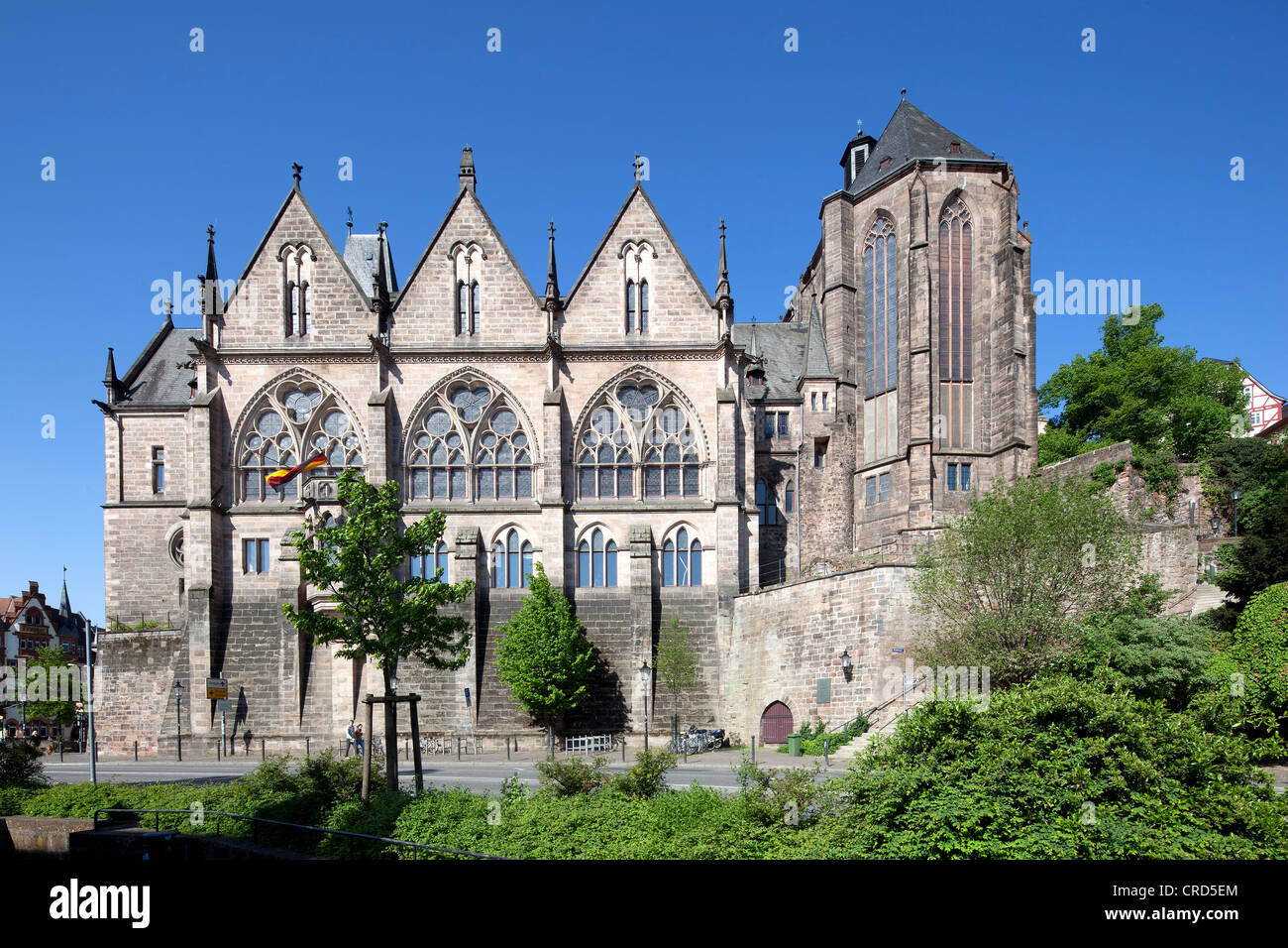 Old University, University Church, Marburg, Hesse, Germany, Europe, PublicGround Stock Photo