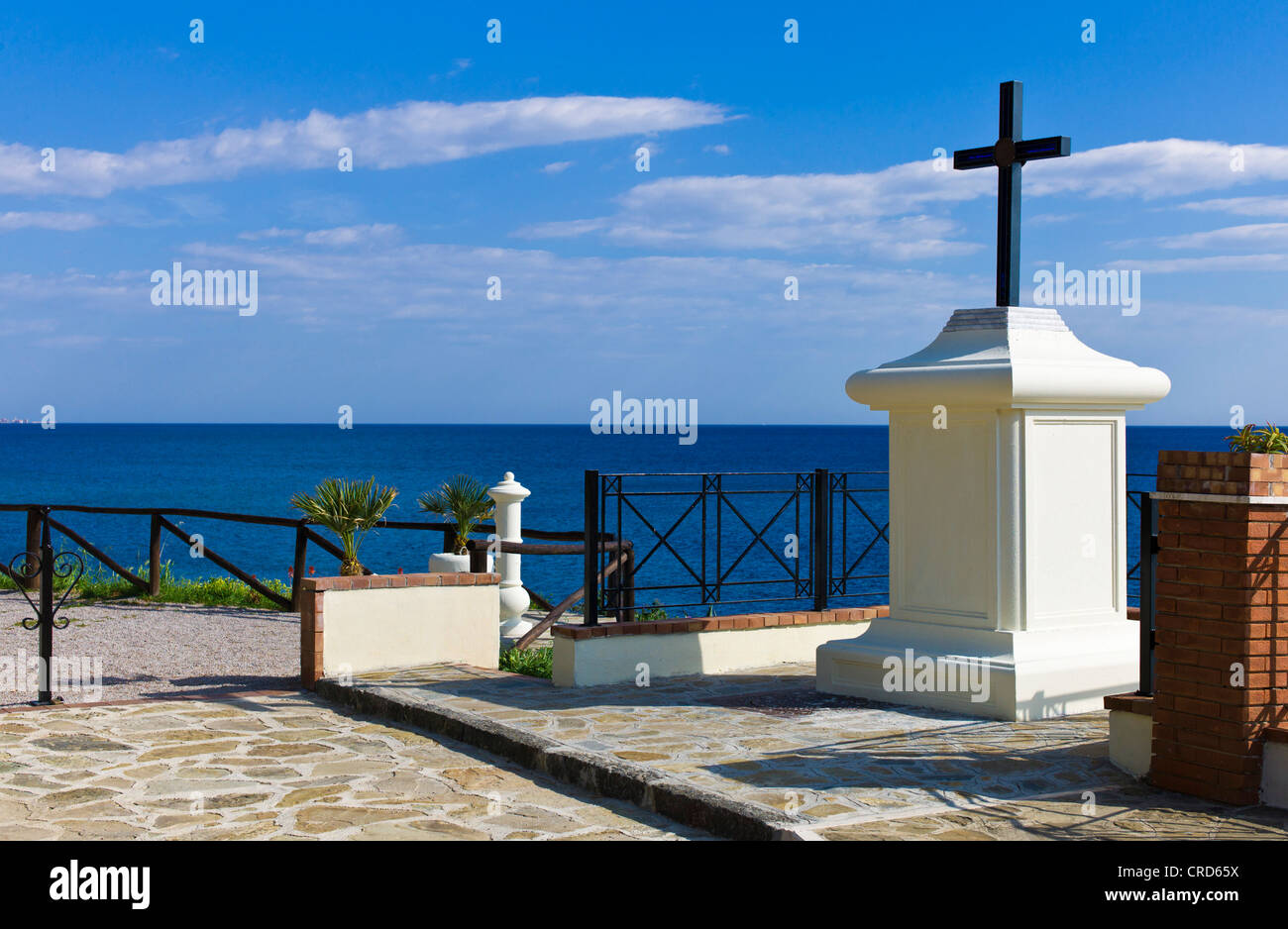 Europe Italy,Campania Cilento, Ogliastro Marina, the seafront Stock ...