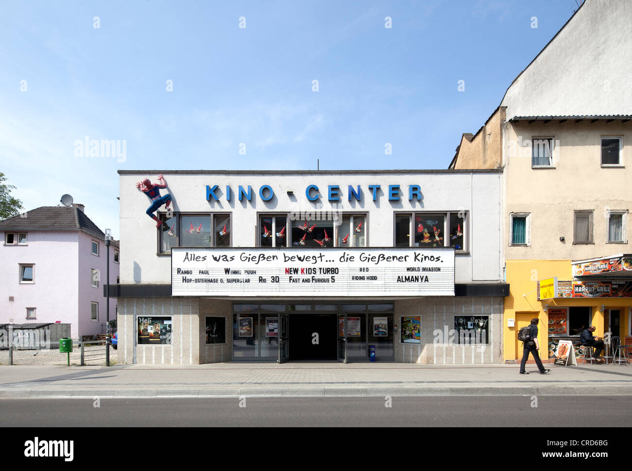 Kino-Center cinema, Giessen, Hesse, Germany, Europe, PublicGround Stock Photo