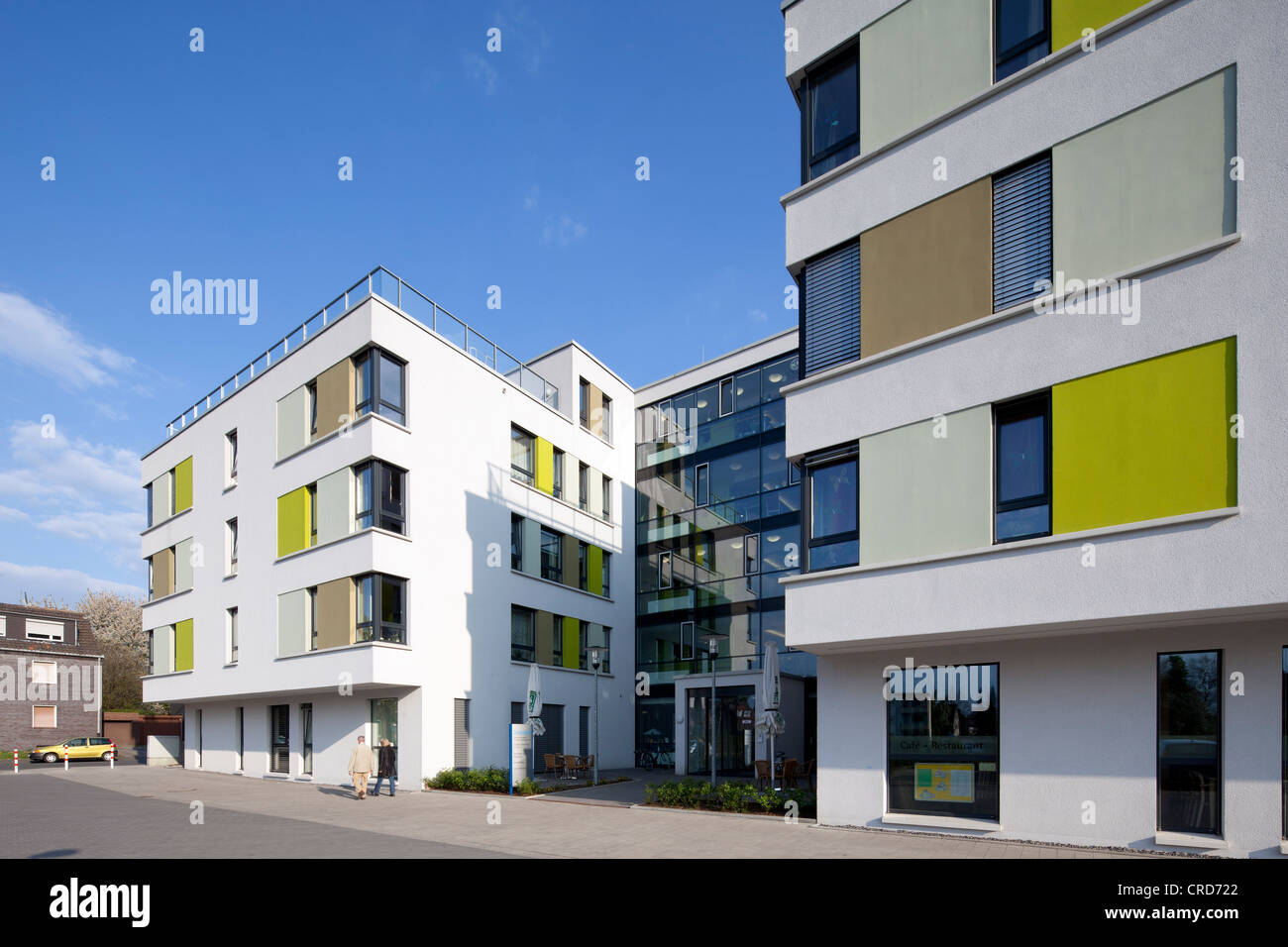 Theodor-Fliedner-House, nursing home, Herten, Westerholt district, Ruhr Area, North Rhine-Westphalia, PublicGround Stock Photo