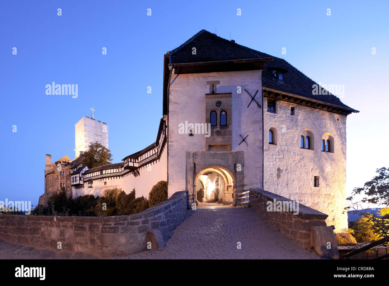 Wartburg castle, a UNESCO World Heritage site, Eisenach, Thuringia