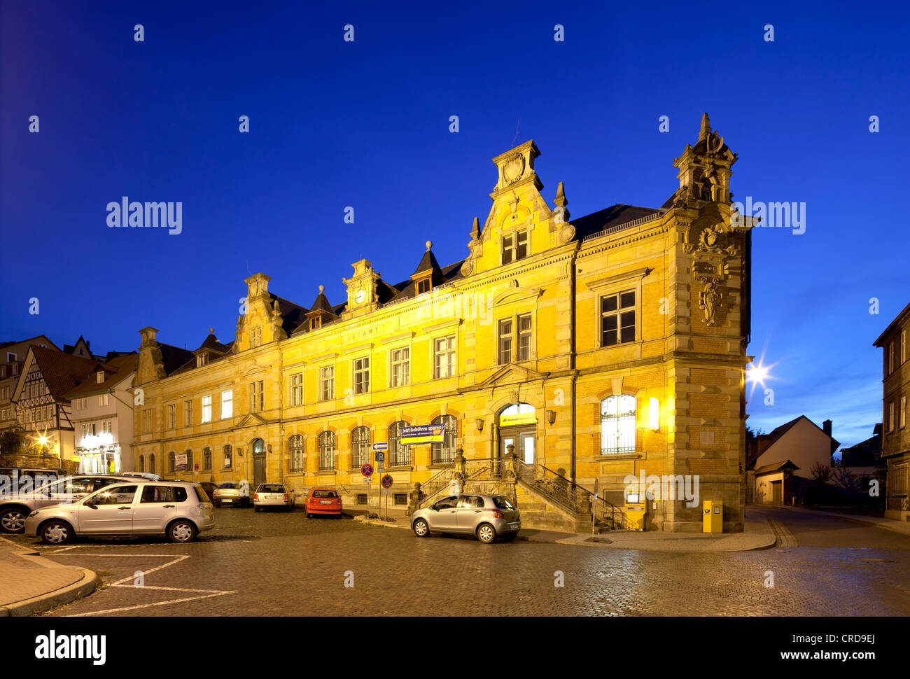Old Post Office, Eisenach, Thuringia, Germany, Europe, PublicGround Stock Photo