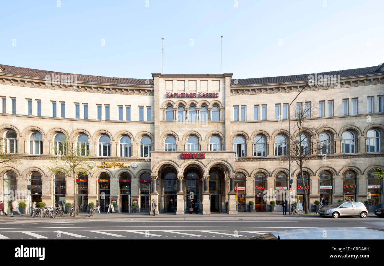 Kapuziner Karree shopping mall, former General Post Office, Aachen