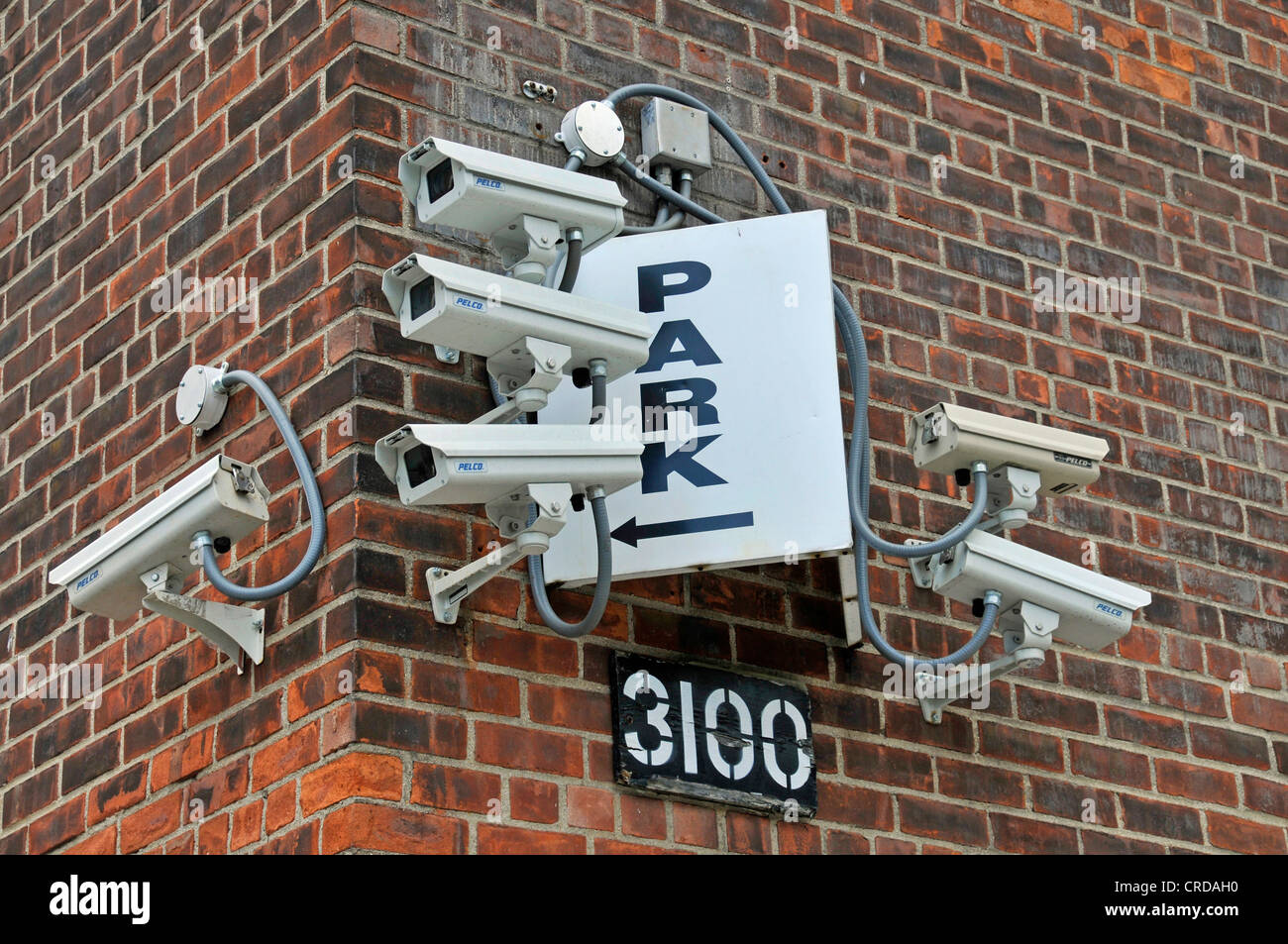 observation cameras, USA, New York City, Manhattan Stock Photo Alamy