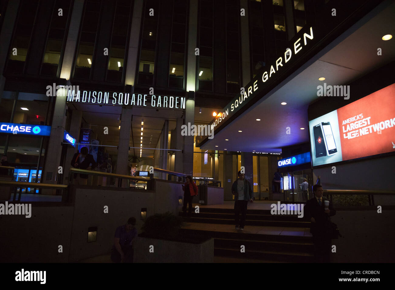 Madison square garden entrance hi-res stock photography and images - Alamy