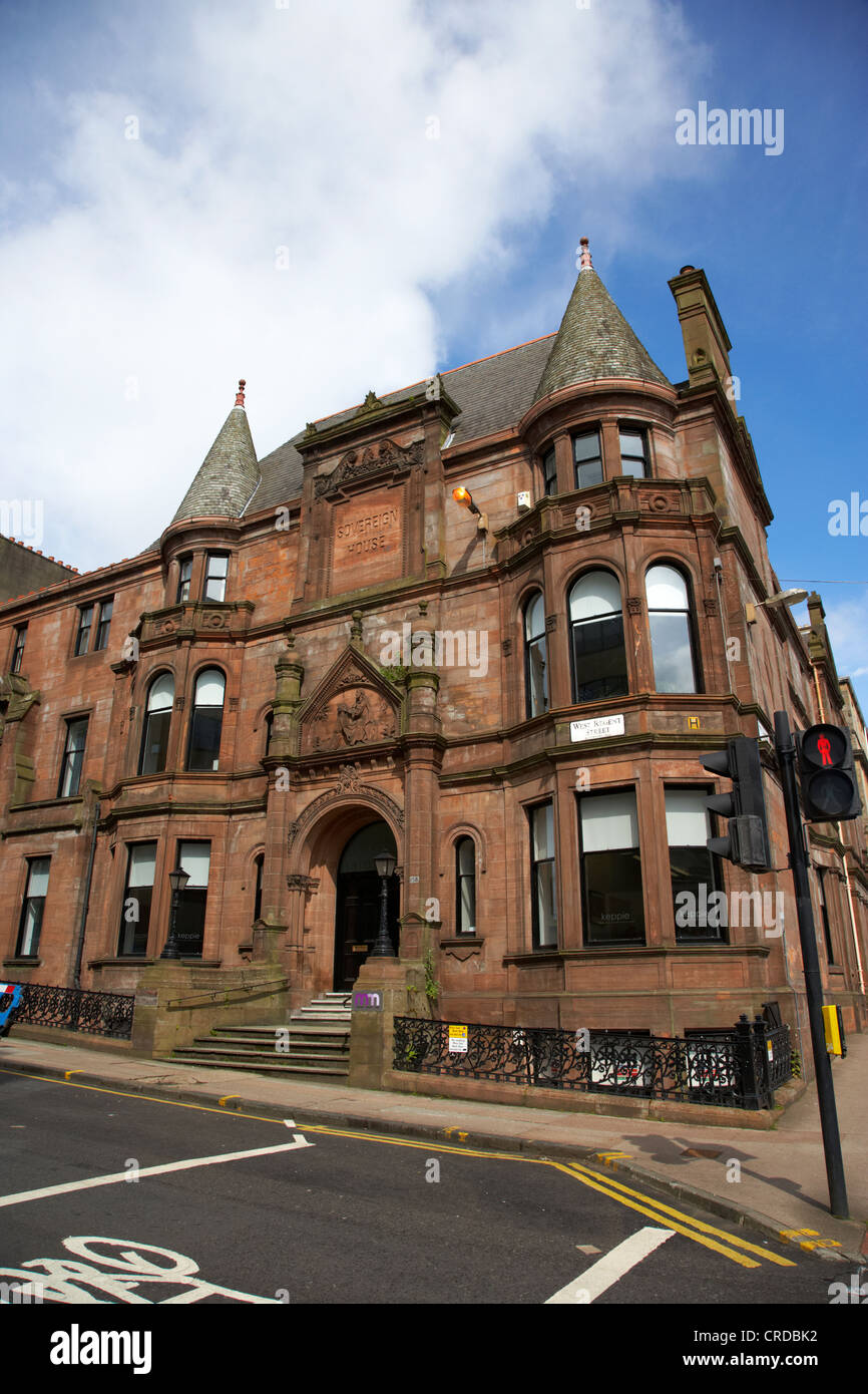 sovereign house on west regent street glasgow scotland uk the building