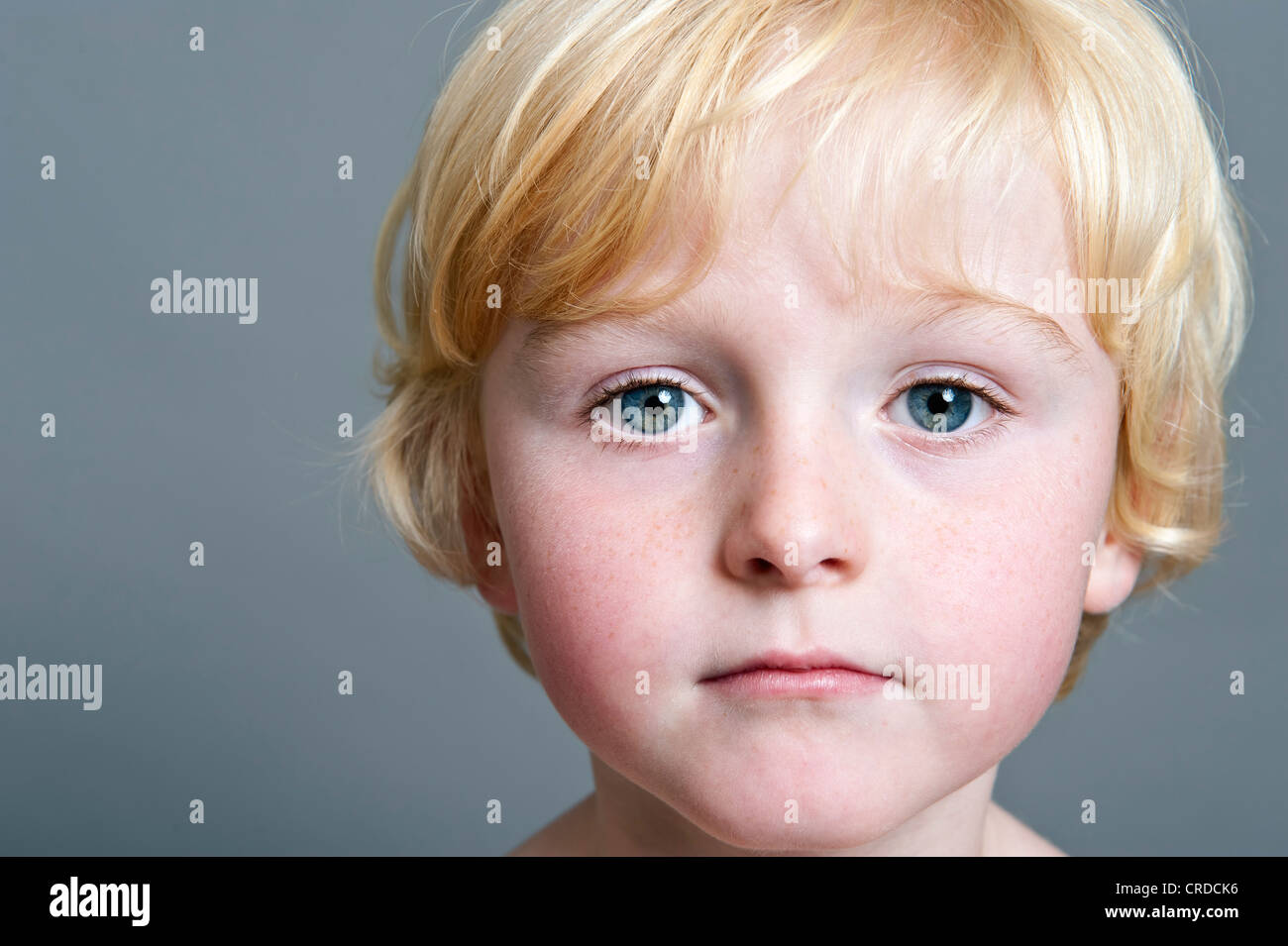Fiveyearold boy, portrait Stock Photo Alamy