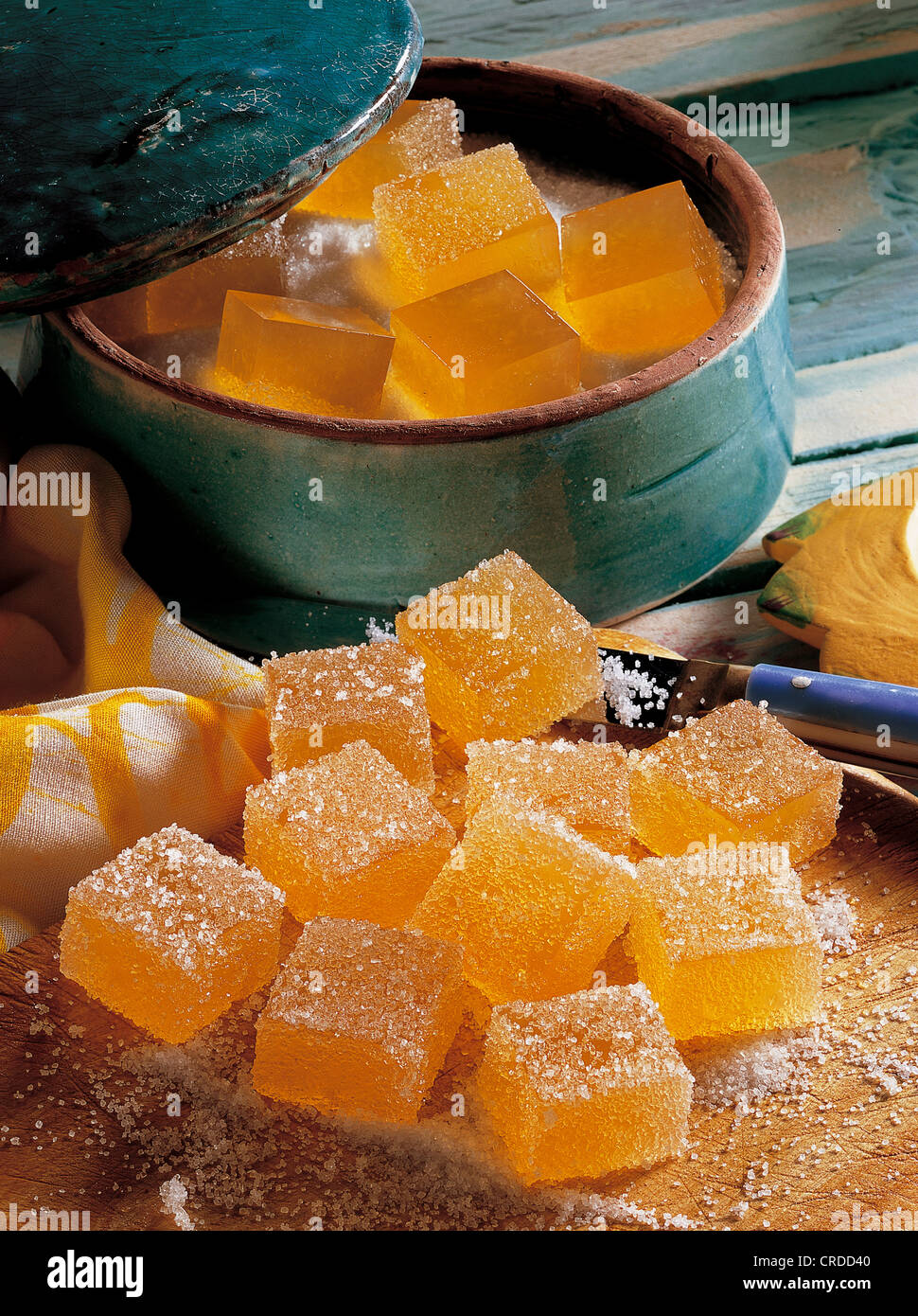 Fruity jelly sweets, Venezuela. Stock Photo