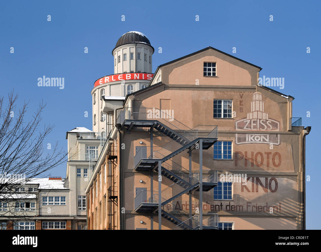 Pentacon Tower, Ernemann camera factory, Zeiss-Ikon, Dresden