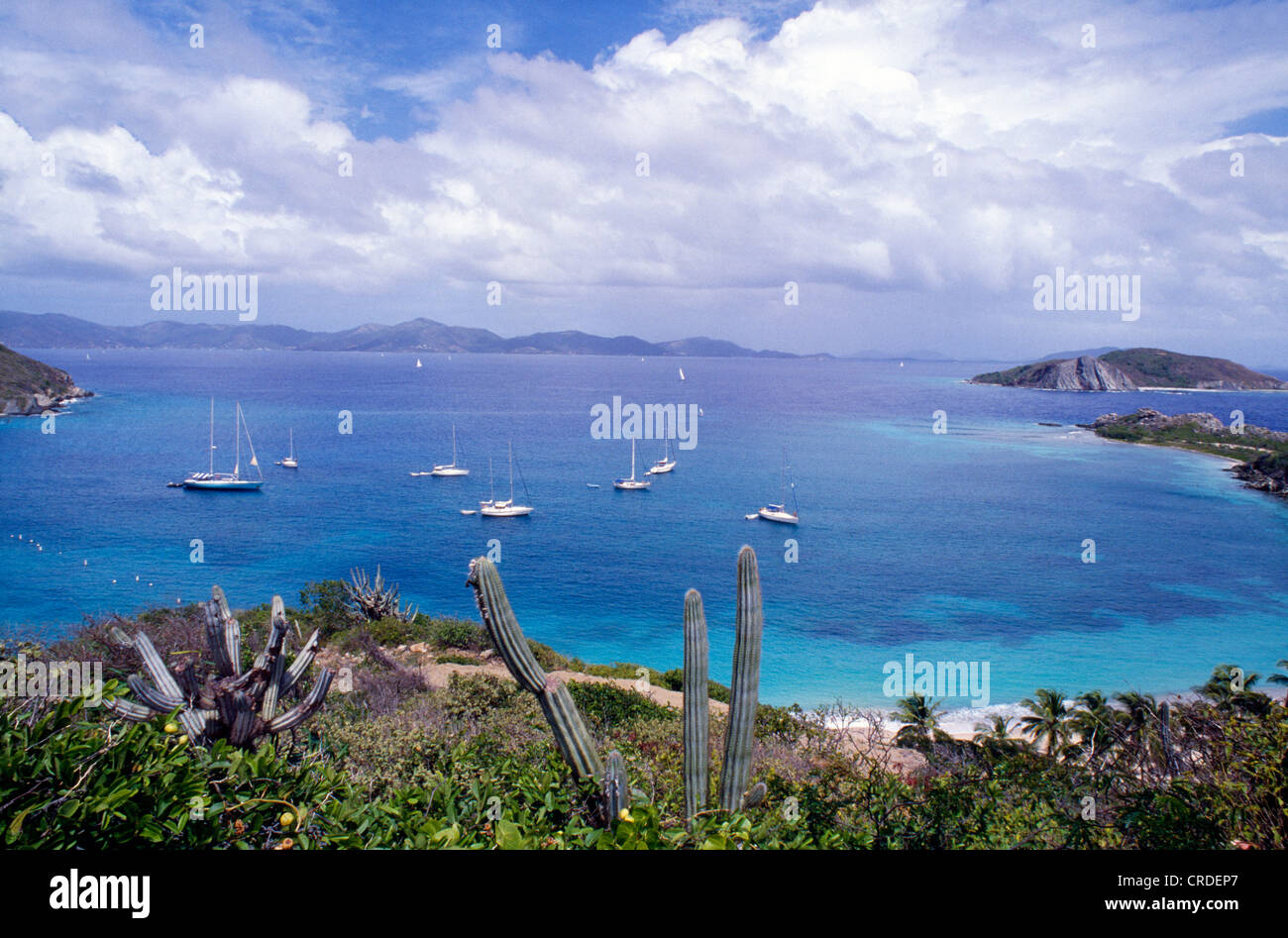 PETER ISLAND, BRITISH VIRGIN ISLANDS WEST INDIES Stock Photo Alamy