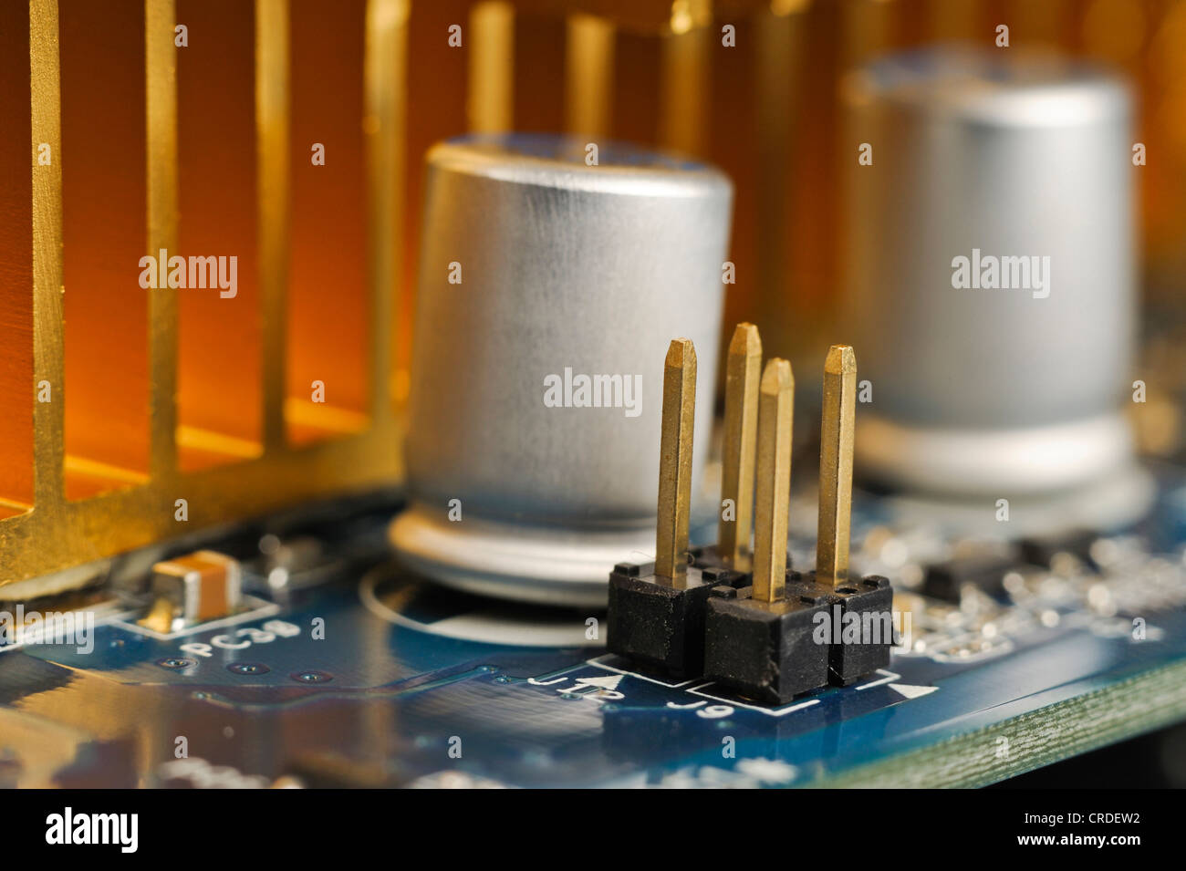 Detail view, graphics card, plugin card for computers Stock Photo Alamy