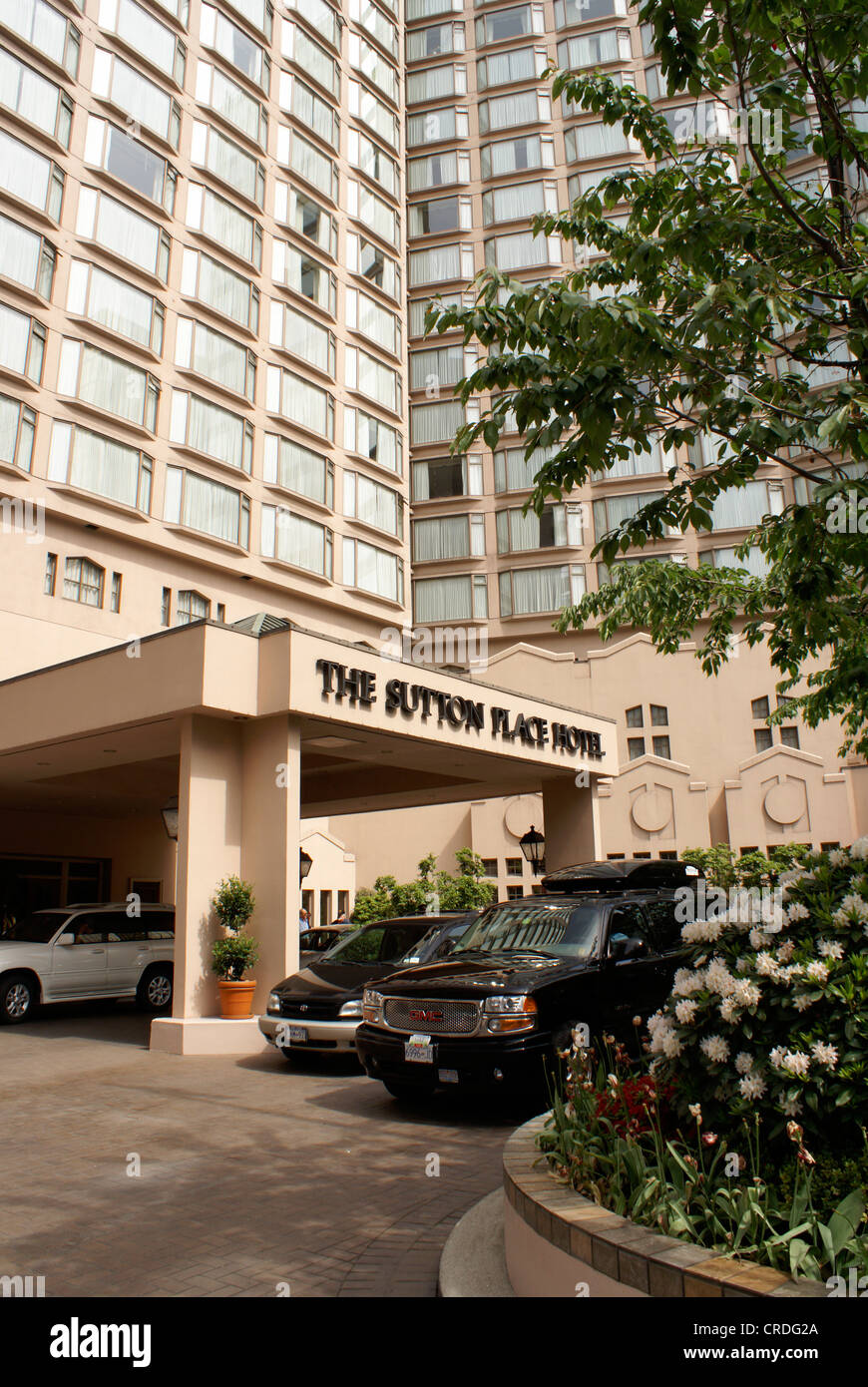 The Sutton Place Hotel in downtown Vancouver, British Columbia, Canada