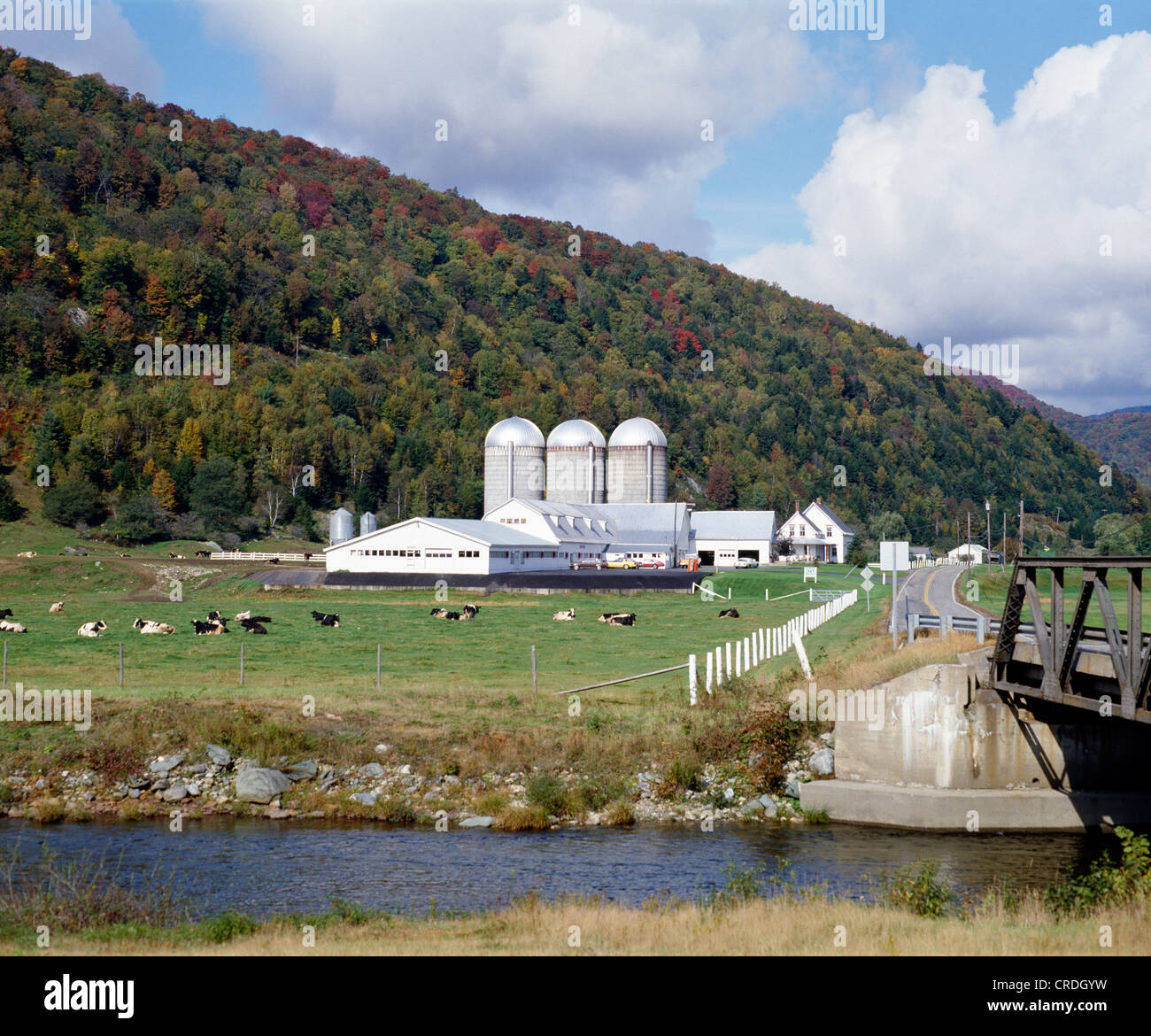 Vermont dairy farm hires stock photography and images Alamy