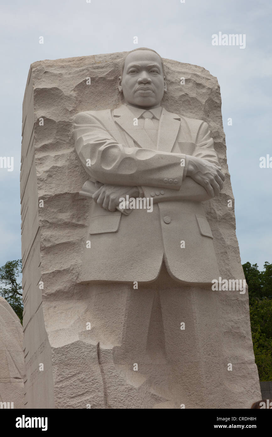 Martin Luther King Memorial in Washington DC Stock Photo