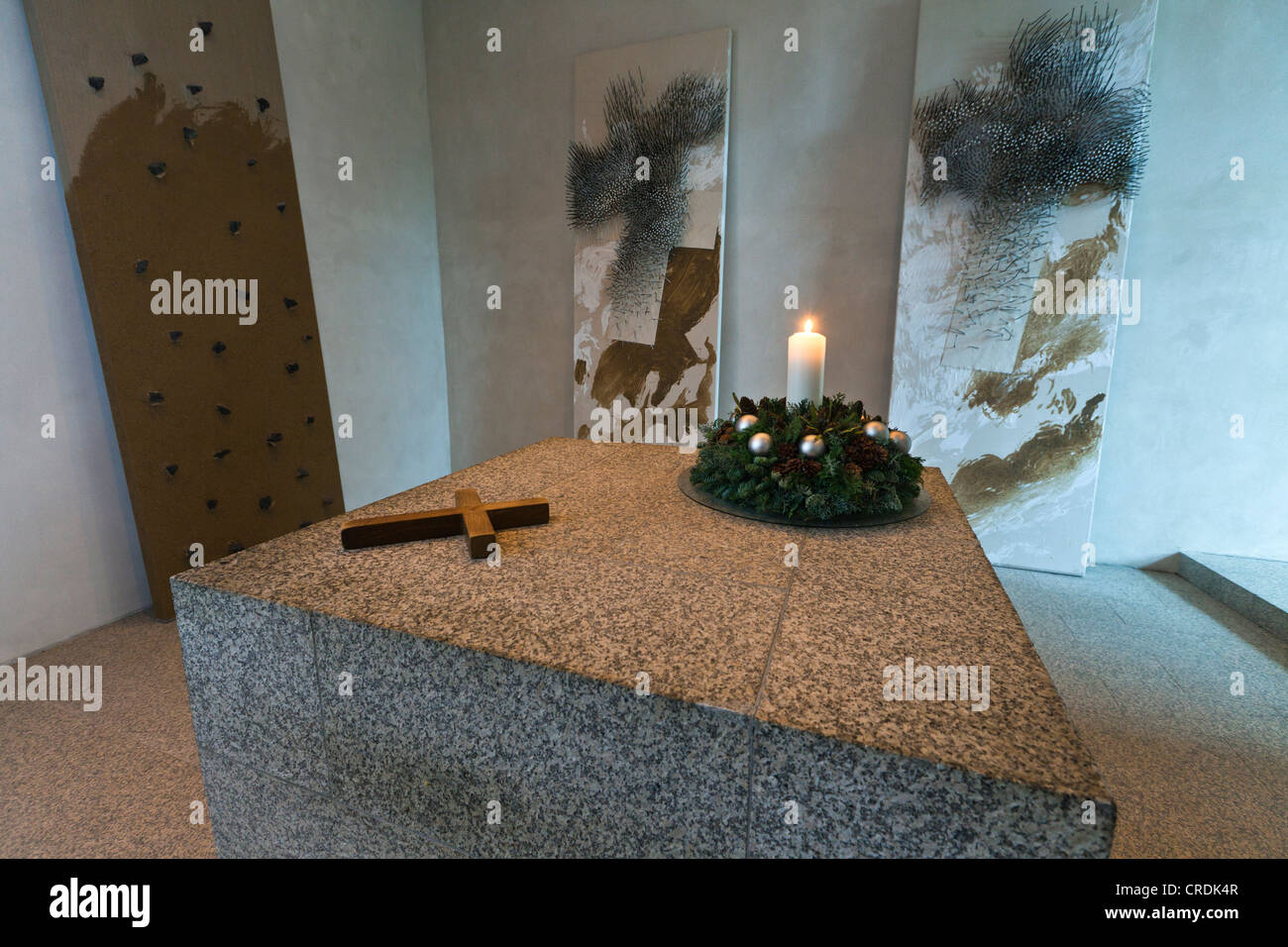 Inter-denominational prayer room in the German Parliament in the weeks before Christmas, Berlin, Germany, Europe Stock Photo
