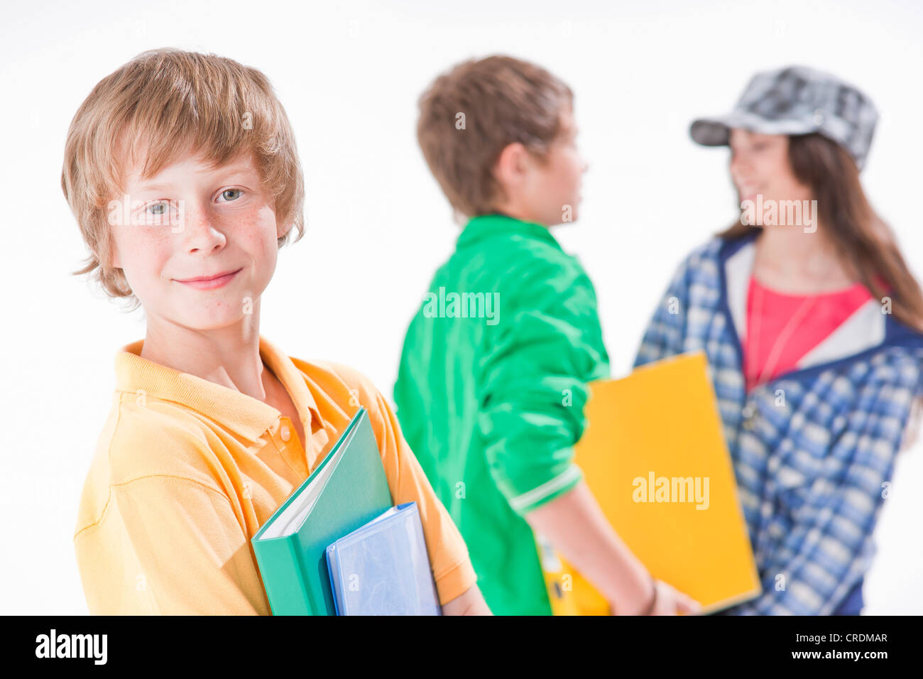 Friends two girls one boy hi-res stock photography and images - Alamy