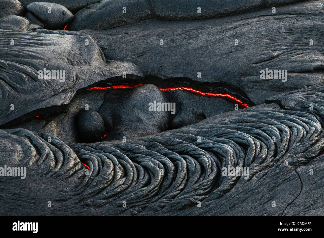 Shield volcano fluid lava flows hi-res stock photography and images - Alamy