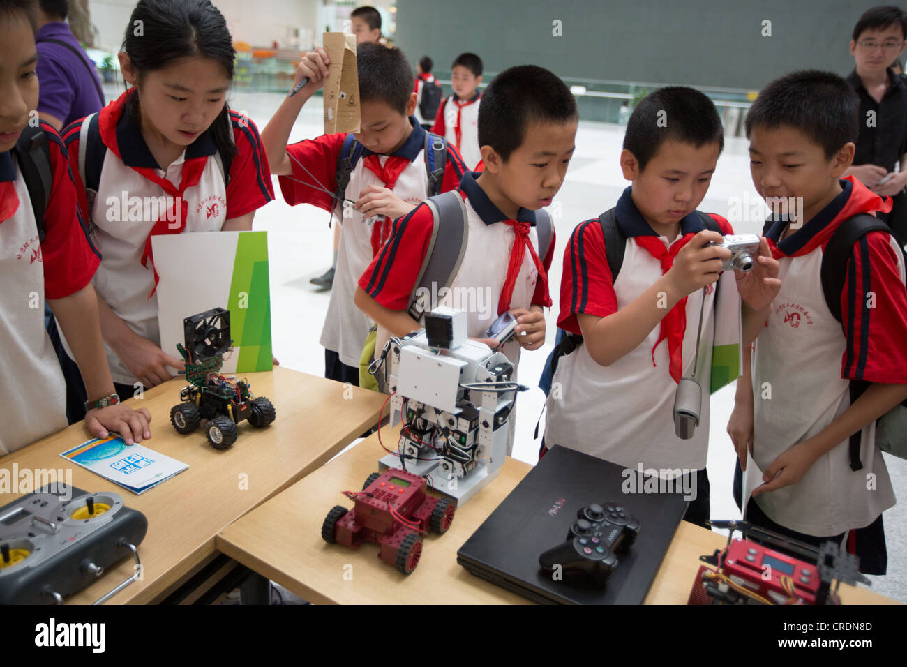 China Science and Technology Museum, in Beijing, China Stock Photo