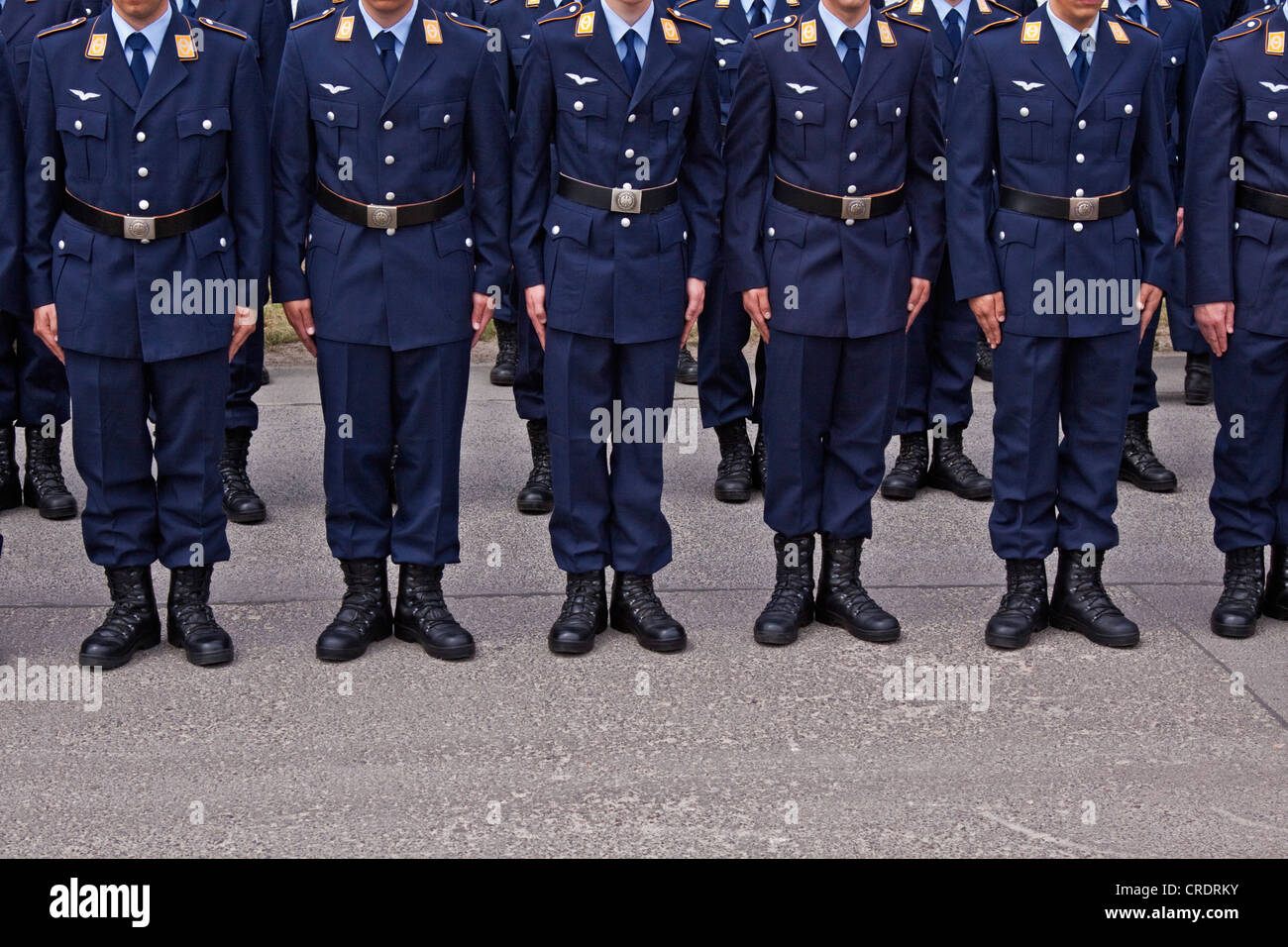 Uniforms, air force, soldiers, air force, Bundeswehr Federal Armed Forces,  air force training regiment Stock Photo - Alamy