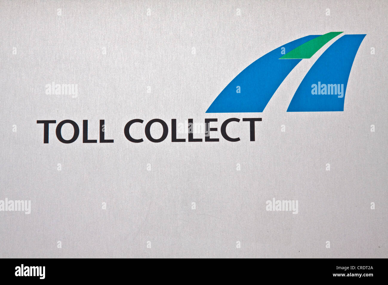 Toll Collect logo Stock Photo