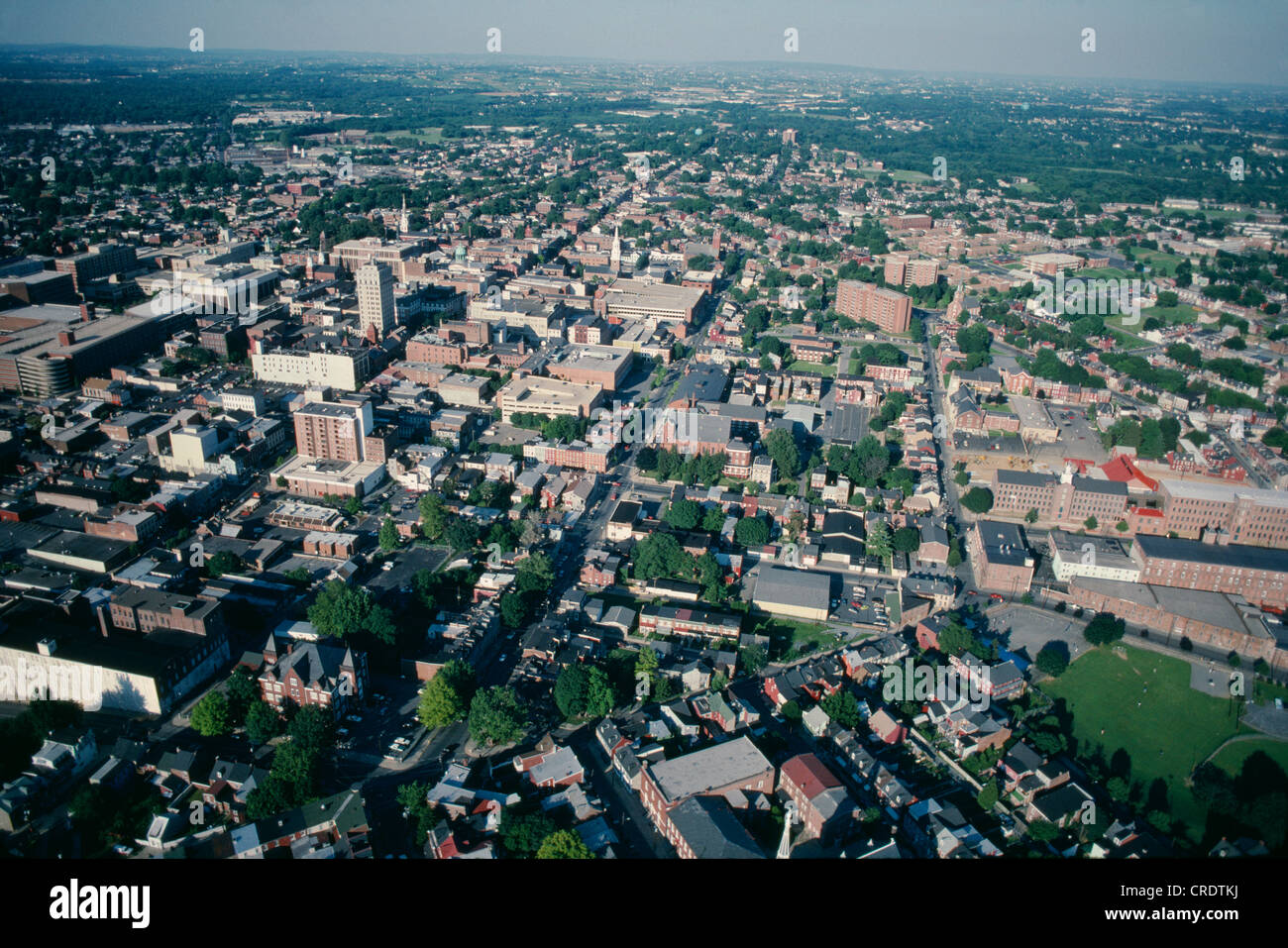 Lancaster city aerial view hires stock photography and images Alamy