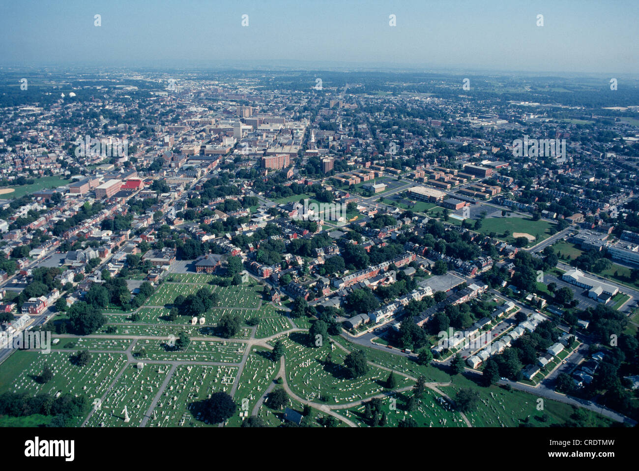 Lancaster city aerial view hires stock photography and images Alamy