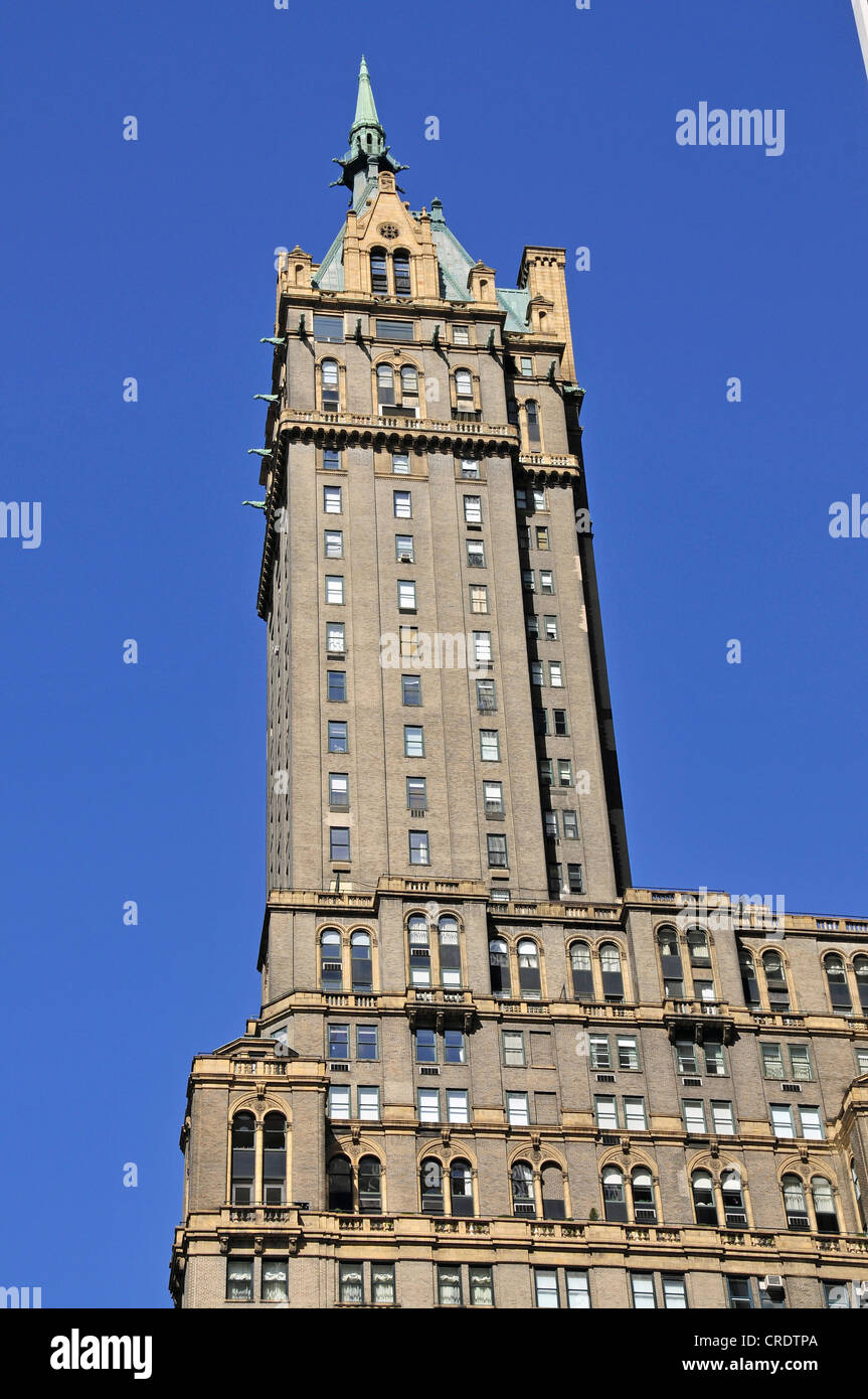 Residential high-rise building, luxury apartments, Fifth Avenue, Midtown, Manhattan, New York City, USA, America, PublicGround Stock Photo