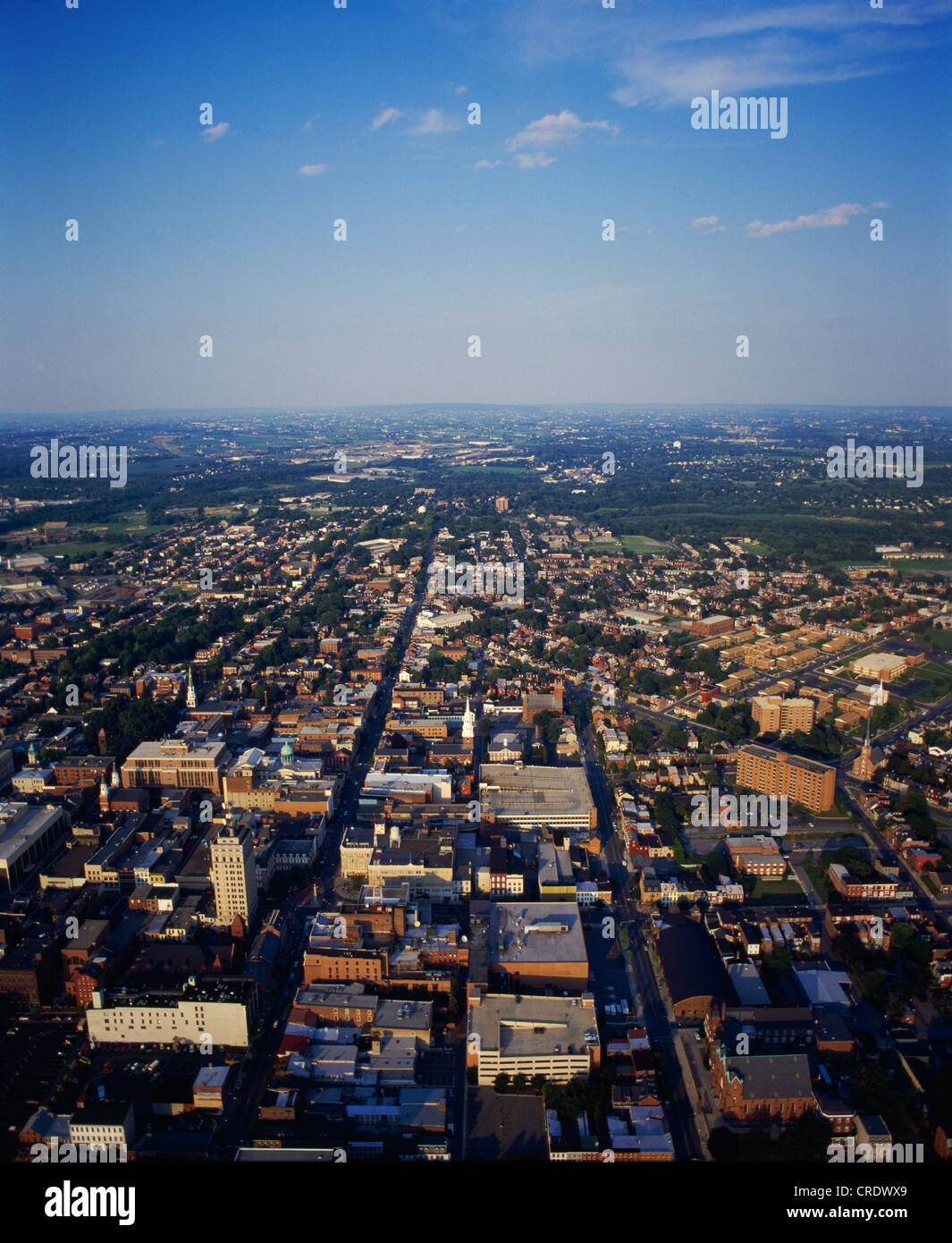 Lancaster city aerial view hires stock photography and images Alamy
