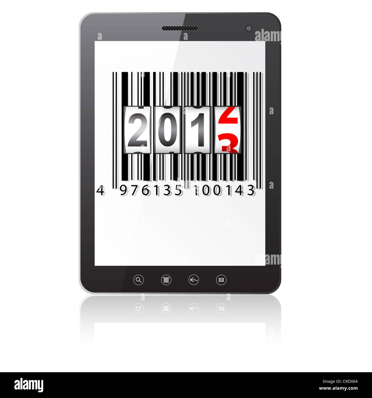 Calendar 2012 tablet pc hi-res stock photography and images - Alamy