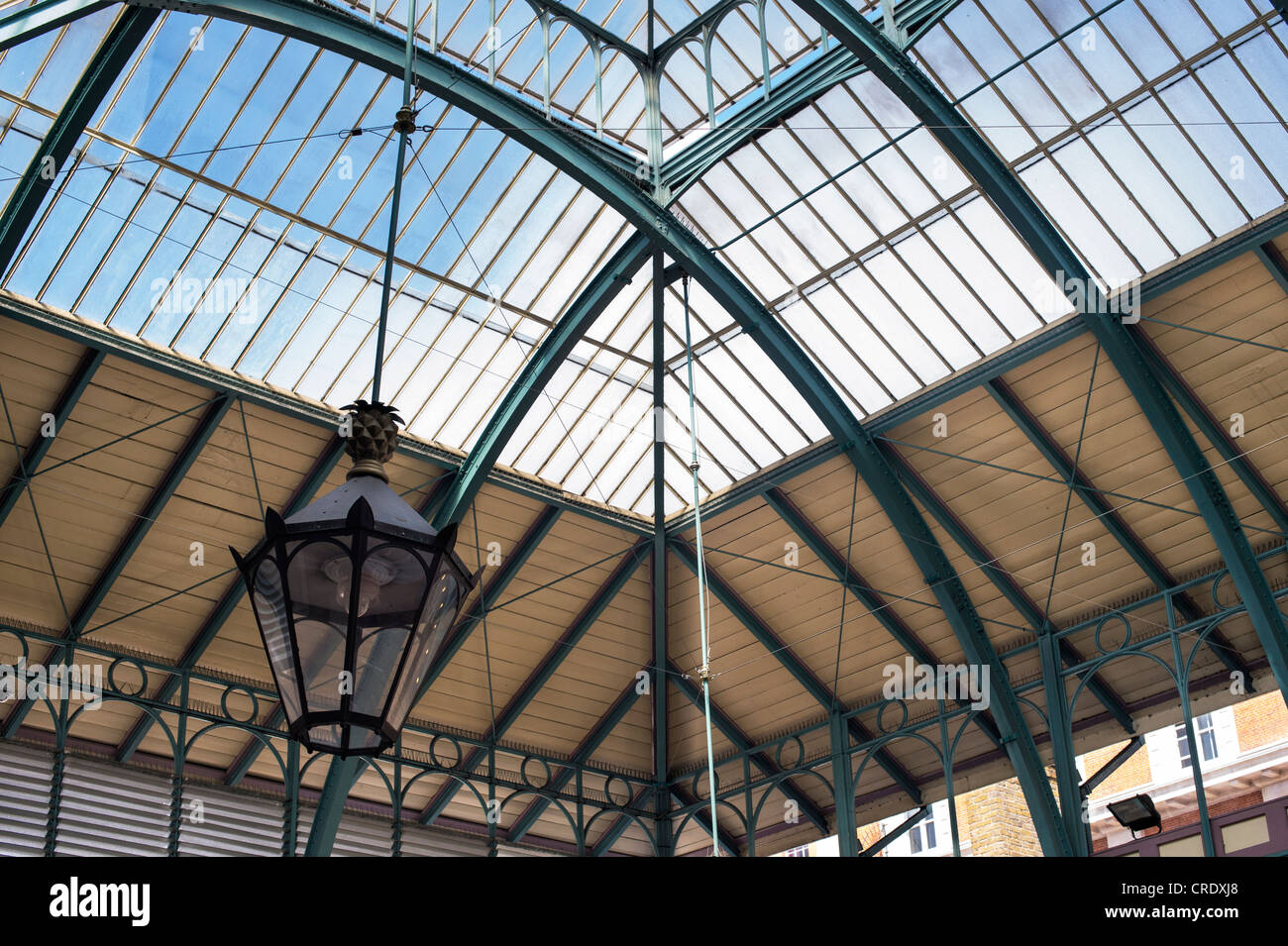 Covent Garden market roof. London, England Stock Photo Alamy