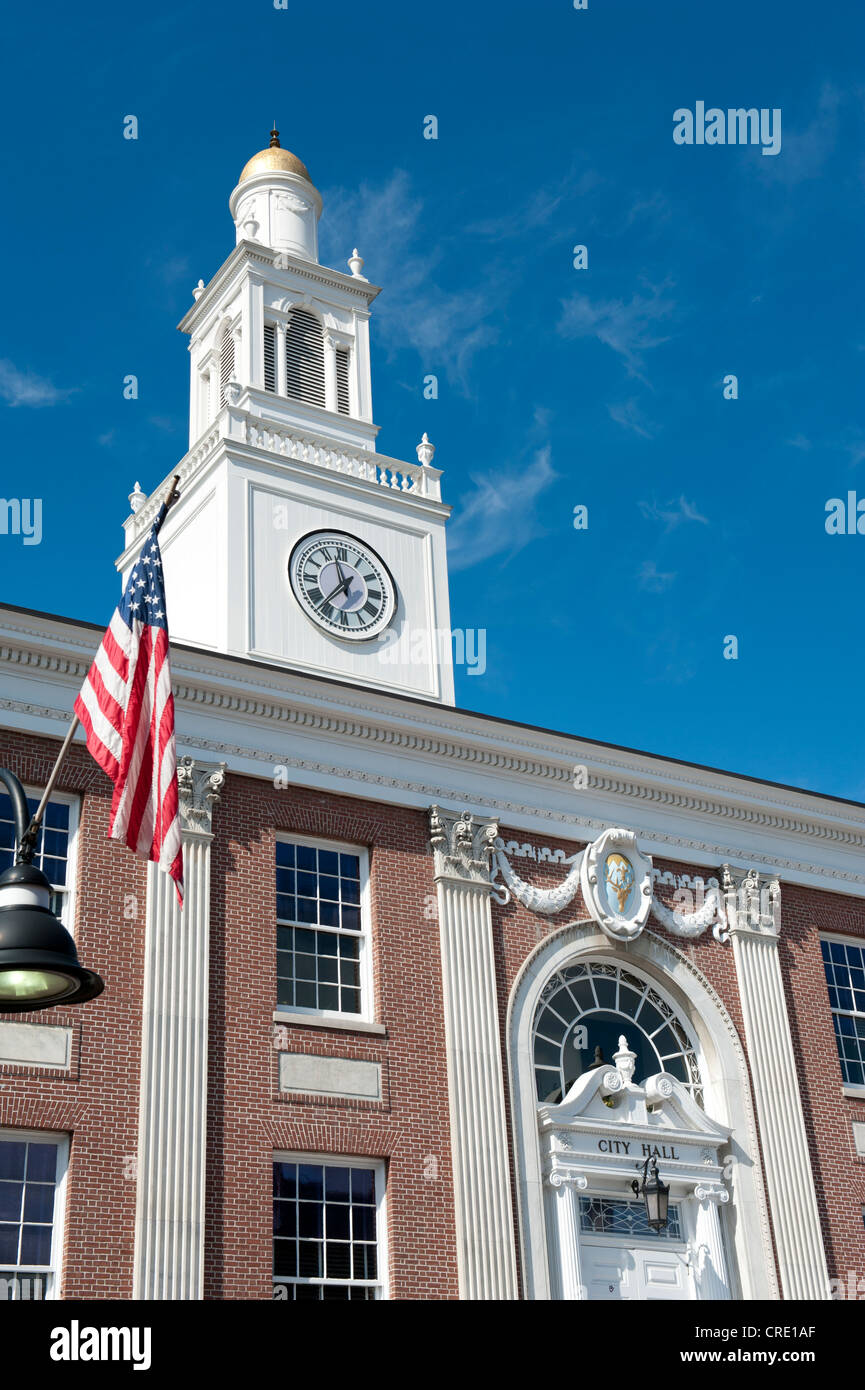 City Hall, Church Street, Burlington, Vermont, New England, USA, North