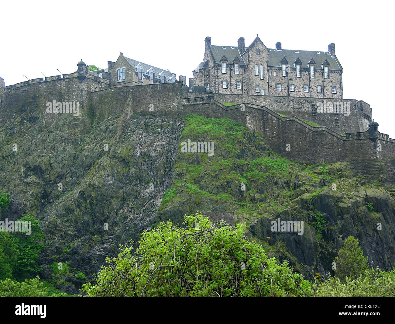 Edinburgh Castle, United Kingdom, Scotland, Edinburgh Stock Photo - Alamy