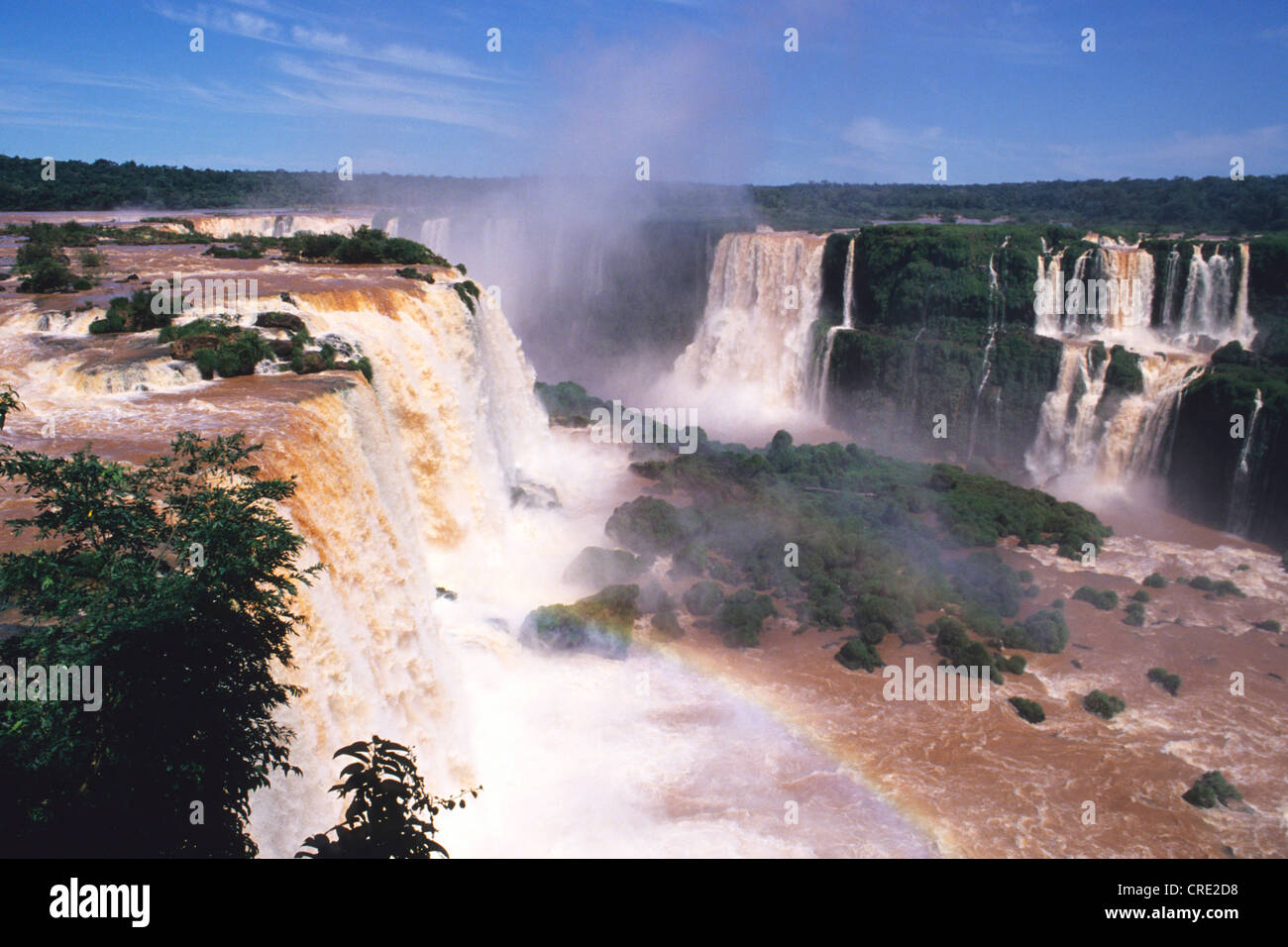 Iguazu Falls, Brazil, Iguazu NP Stock Photo