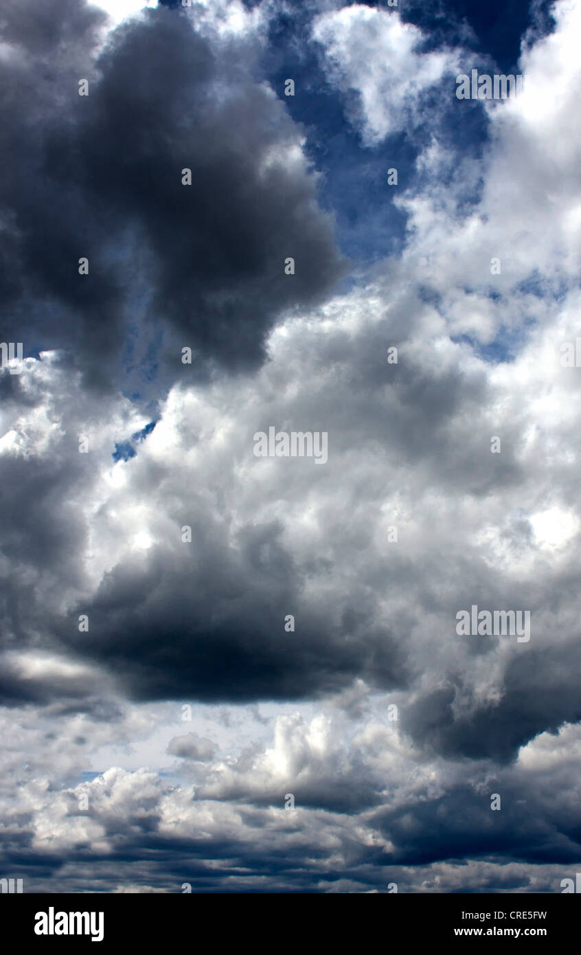 Gathering of the dark clouds before the storm Stock Photo - Alamy