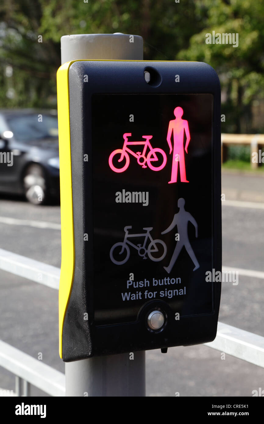 A pedestrian crossing signal at red, UK Stock Photo: 48869605 - Alamy